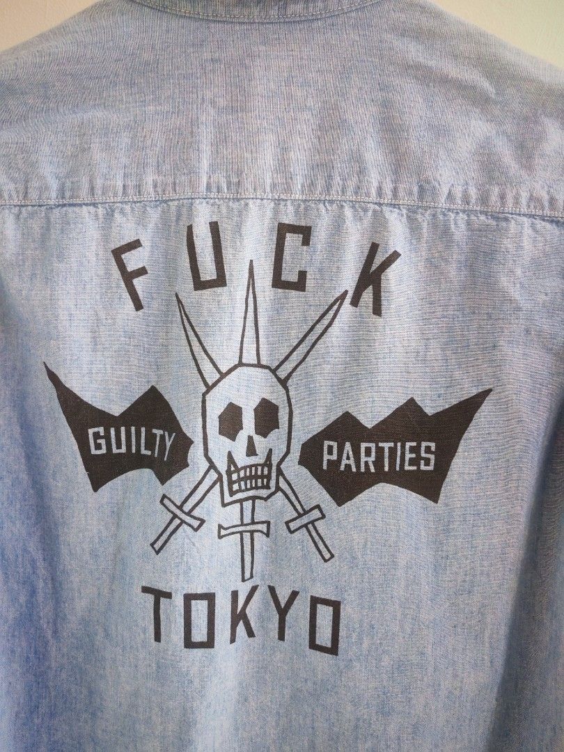 Wacko Maria Wacko Maria Guilty Parties Fuck Tokyo Shirt Size US S / EU 44-46 / 1 - 2 Thumbnail