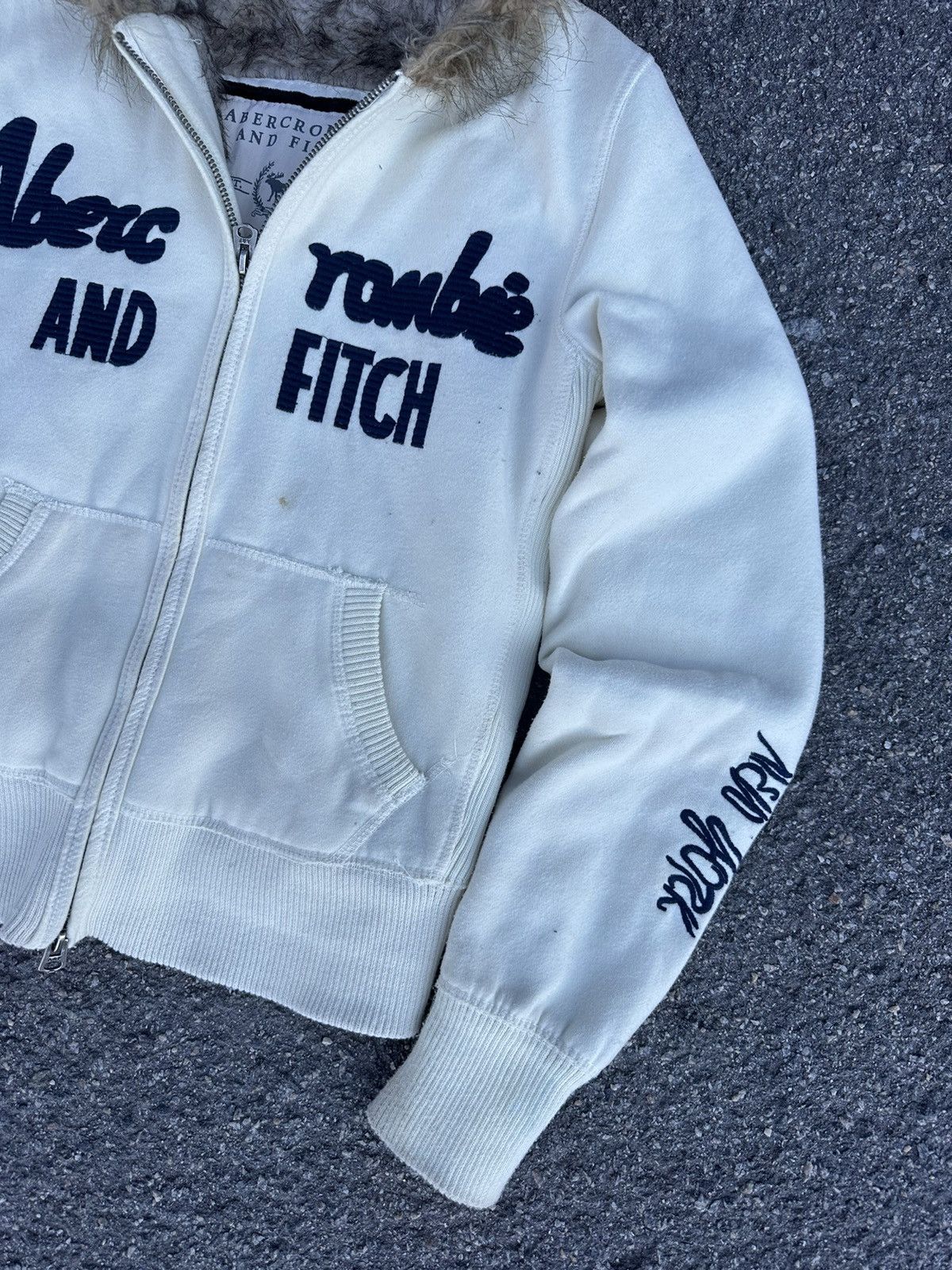 Abercrombie & Fitch × Vintage Abercrombie & Fitch zip hoodie Y2K