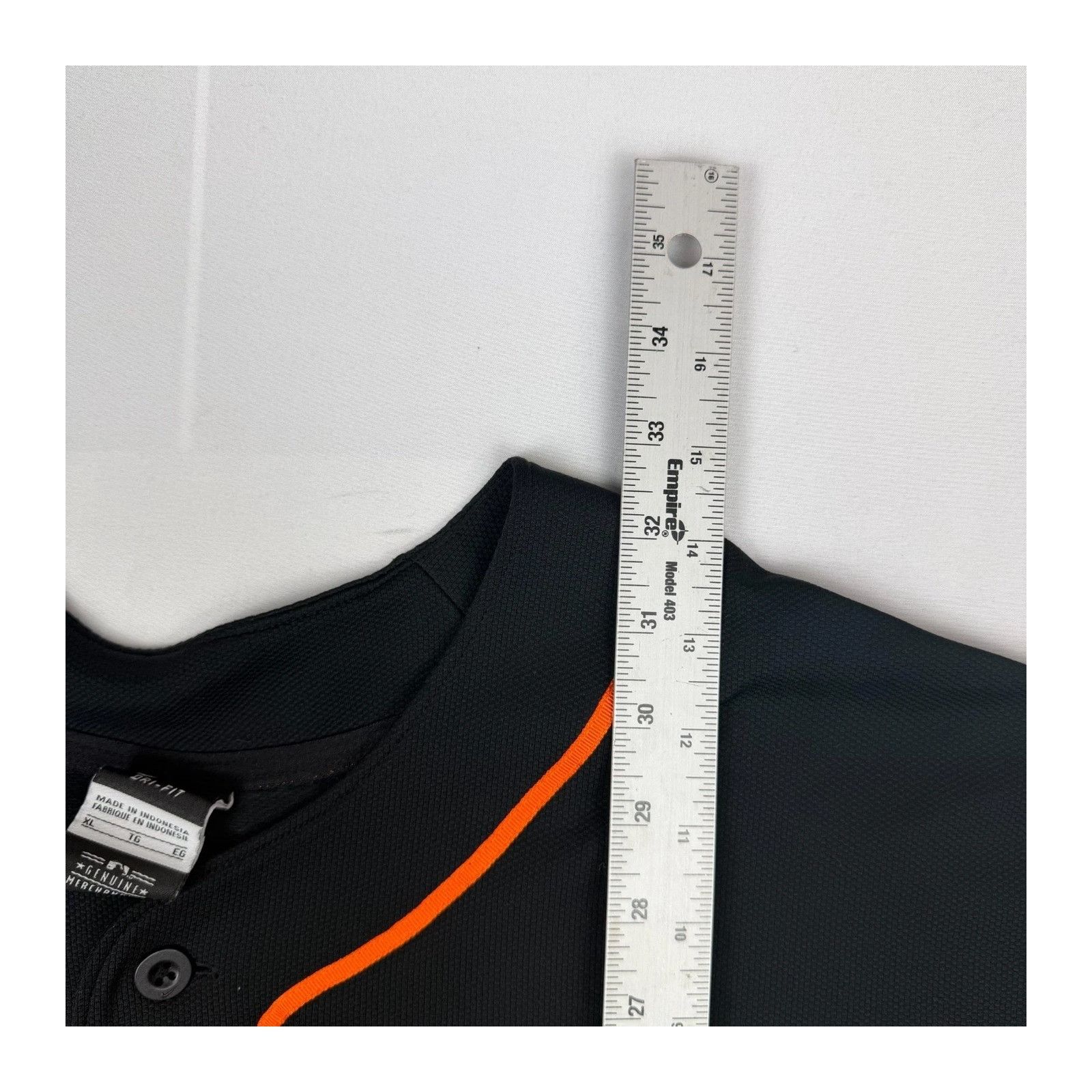 Nike Nike San Francisco Giants MLB Jersey Black Orange XL Blank B Size US XL / EU 56 / 4 - 2 Thumbnail