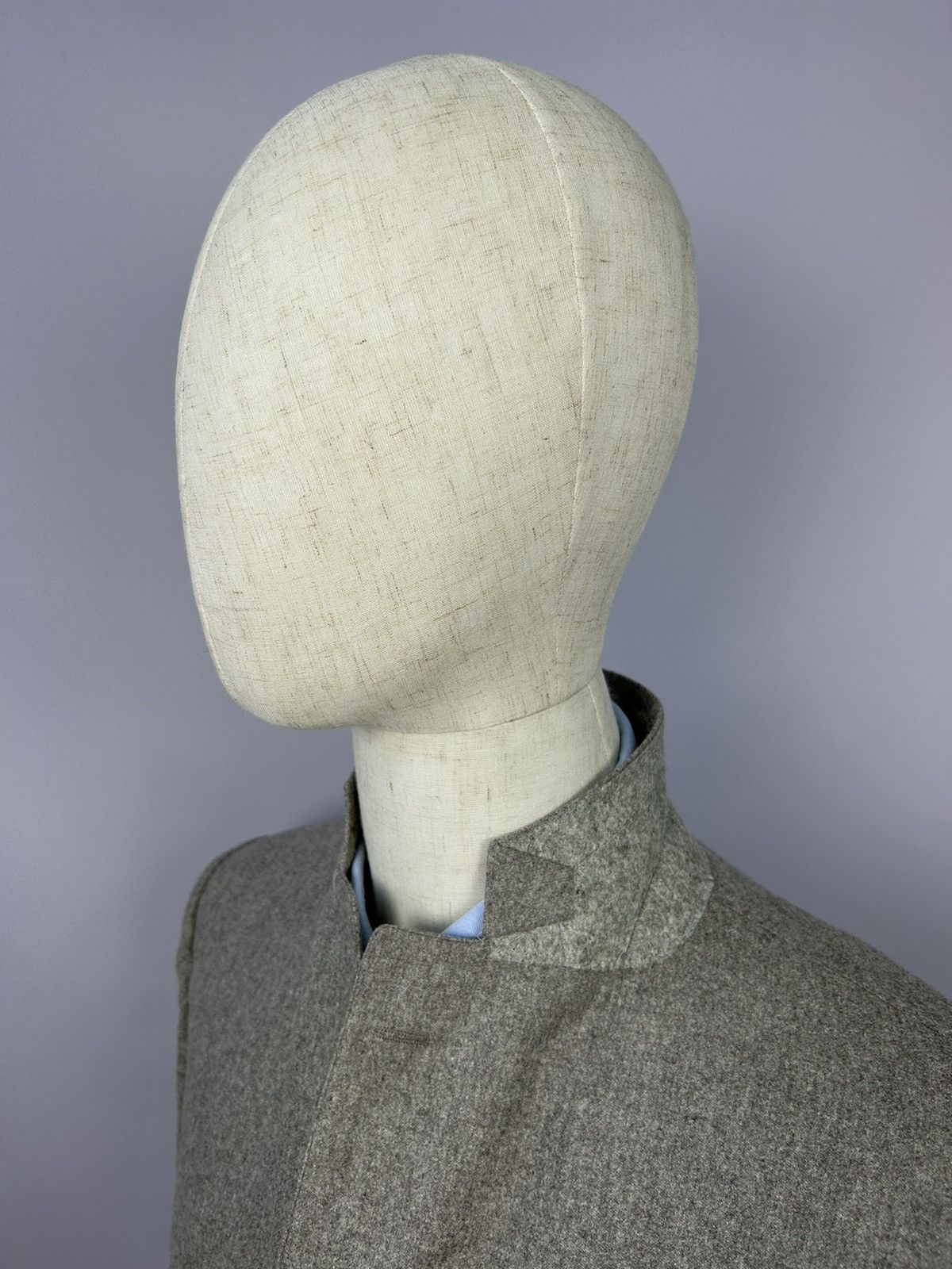 Designer × Suitsupply SUITSUPPLY Blazer Beige Vitale Barberis Canonico Wool EU52 Size 42R - 10 Thumbnail
