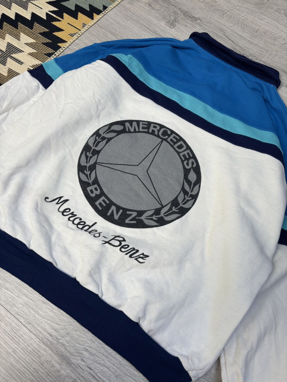 Mercedes-Benz Mercedes - Benz very rare 70s-80s sweatshirt Size US XL / EU 56 / 4 - 13 Thumbnail