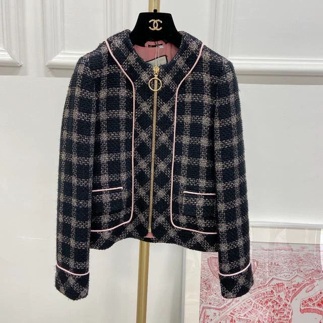 Gucci Gucci Black and pink braided coat Size XS / US 0-2 / IT 36-38 - 1 Thumbnail