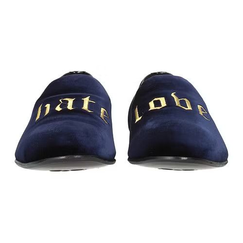 Philipp Plein ob1o1e0424 Loafer in Dark Blue Size US 7 / EU 40 - 3 Thumbnail