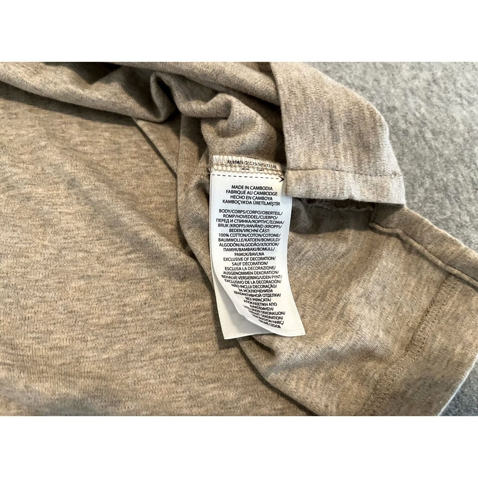 Polo Ralph Lauren Polo Ralph Lauren Long Sleeve Shirt Light Brown Pony Mens 4XB Big 4X Brown Cotton Polo Shirts Mens Size US XXL / EU 58 / 5 - 4 Thumbnail