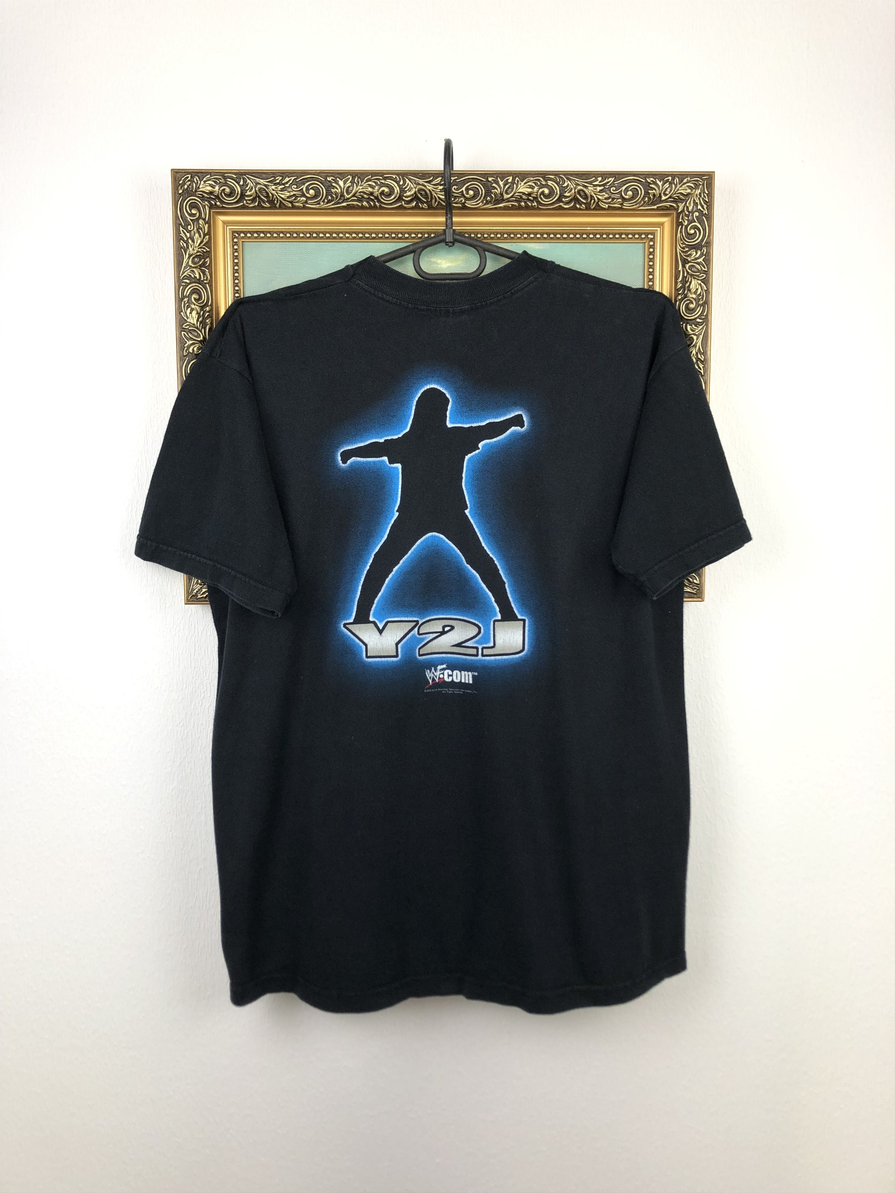 Vintage × WWE Vintage WWE Chris Jericho SHUT THE HELL UP Y2J Shirt Tee Size US M / EU 48-50 / 2 - 9 Thumbnail