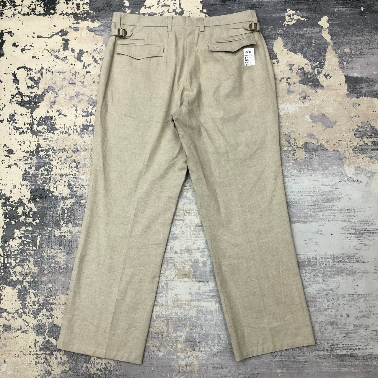 Burberry P452 BURBERRY LONDON CASUAL PANTS Size US 34 / EU 50 - 2 Thumbnail