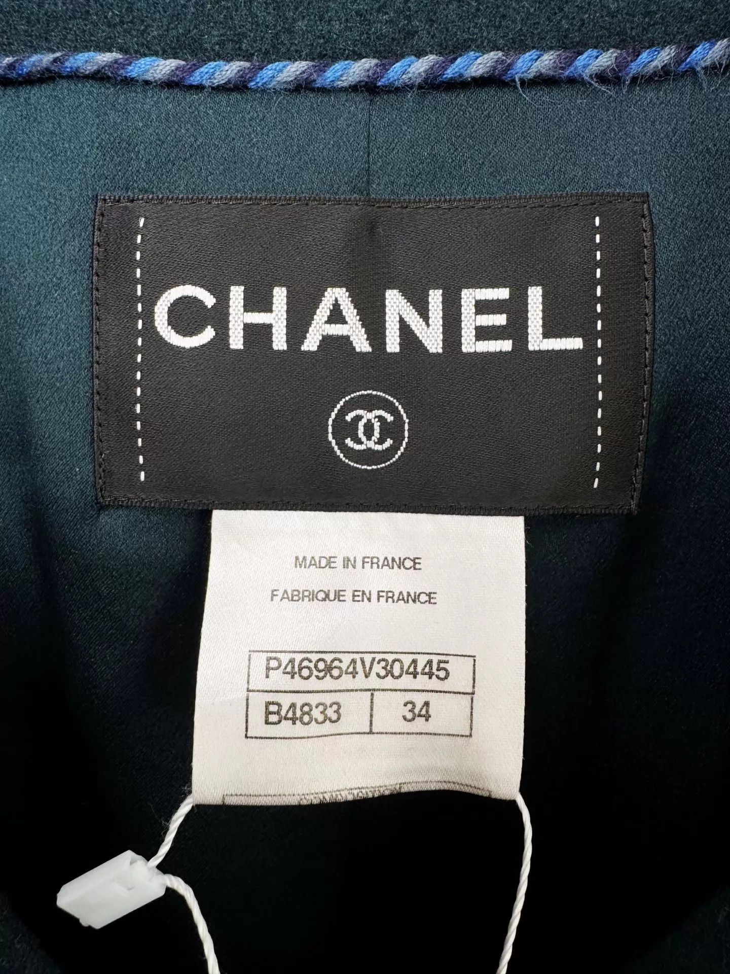 Chanel Chanel Earth Wool Coat 34 Authentic Near New Size XS / US 0-2 / IT 36-38 - 2 Thumbnail