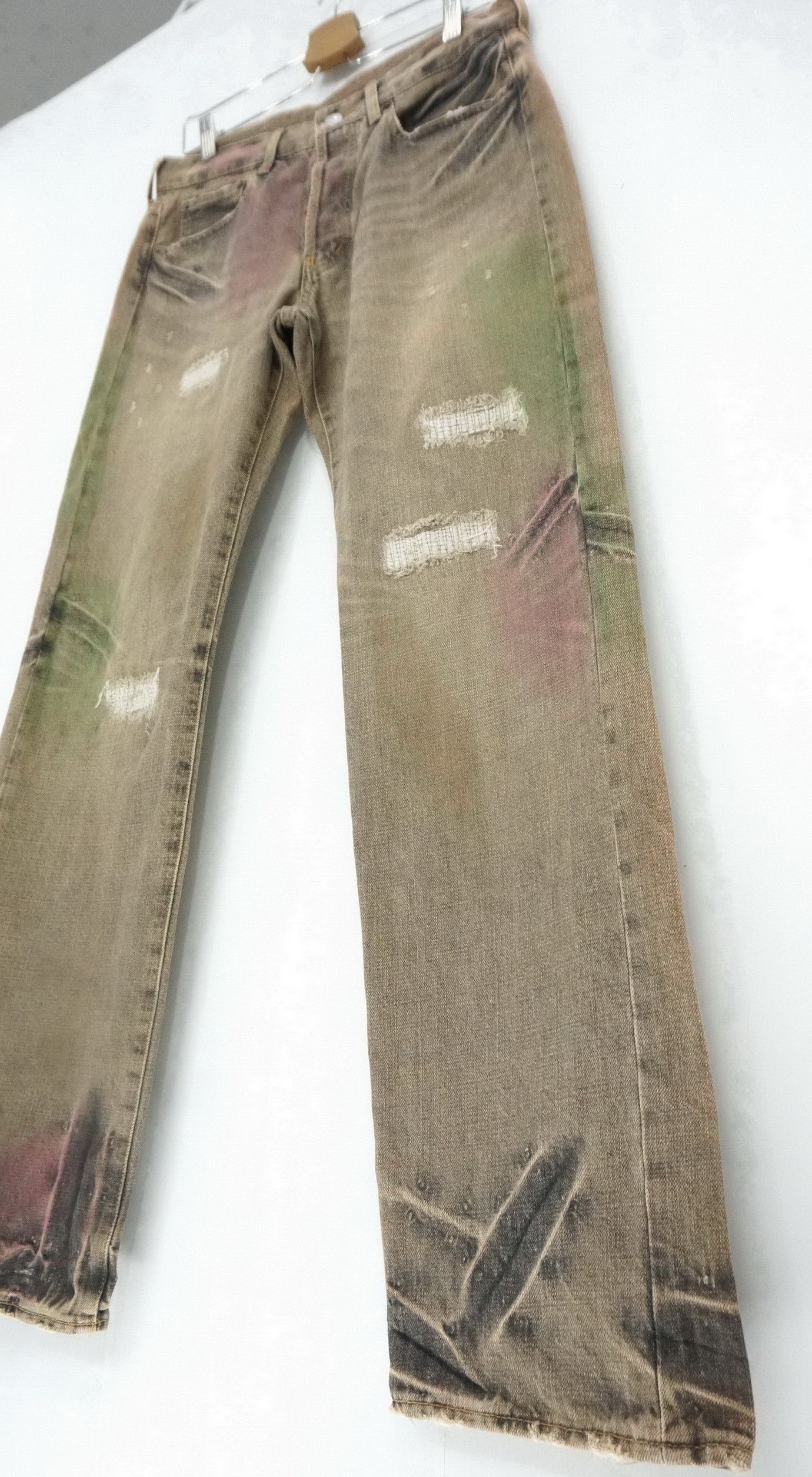 Takeo Kikuchi TAKEO KIKUCHI Distressed Vintage Jeans Size US 30 / EU 46 - 2 Thumbnail
