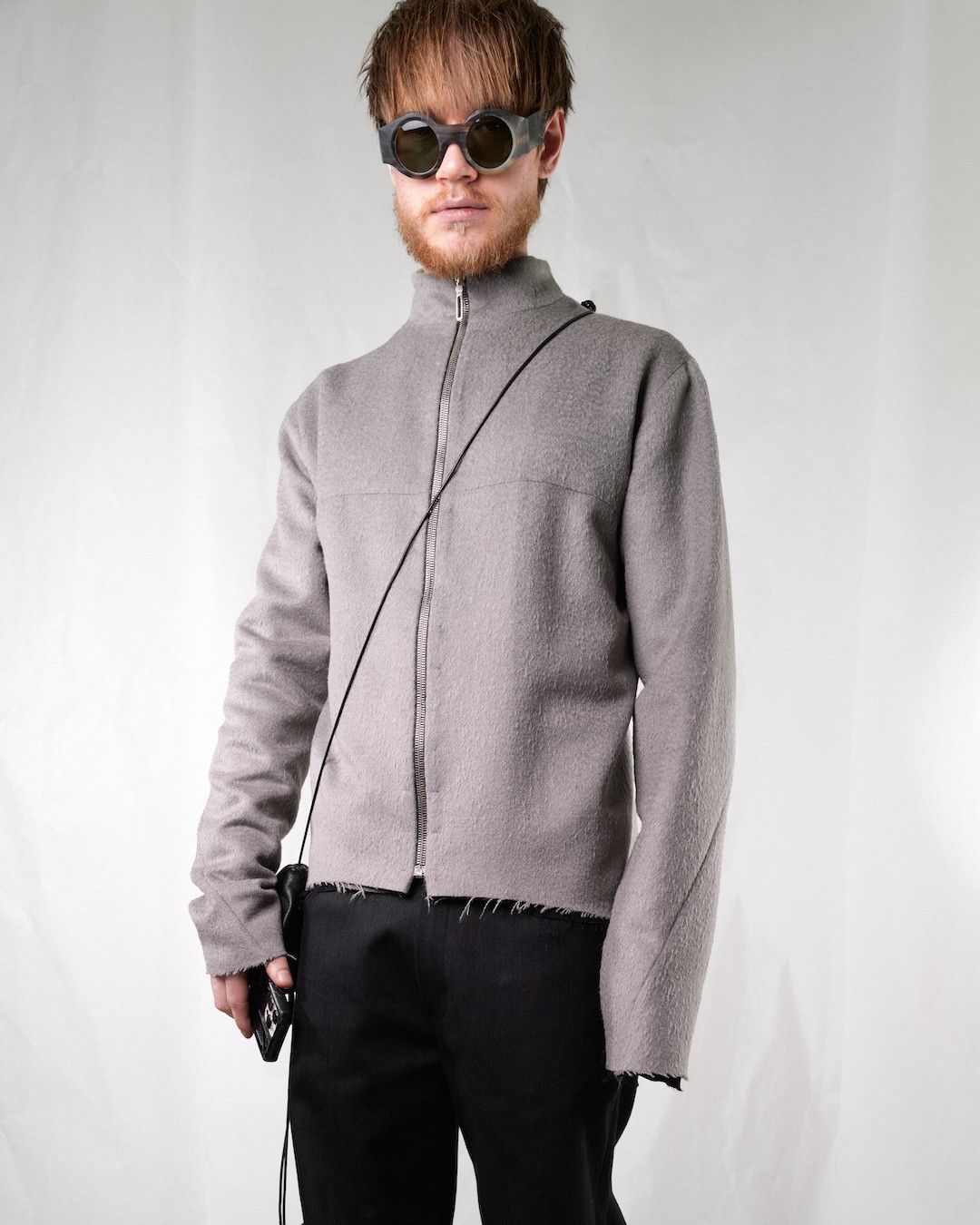 Other TAILORED WOOL JACKET GREY 04.01 Size US L / EU 52-54 / 3 - 1 Thumbnail