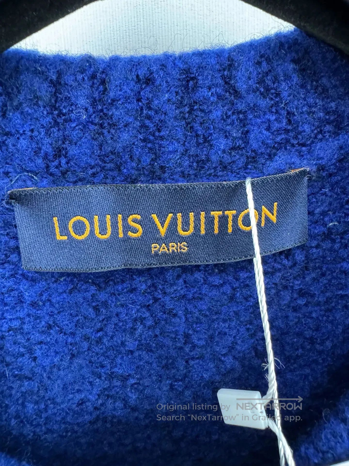 Louis Vuitton Louis Vuitton Blue Sweater M. Size US M / EU 48-50 / 2 - 2 Thumbnail
