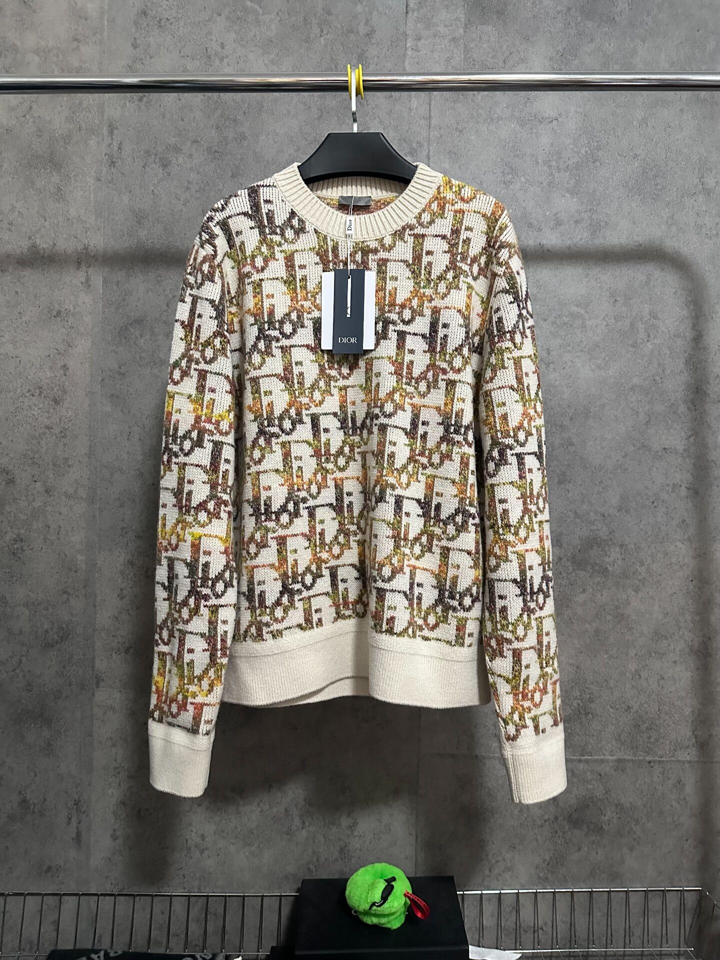 Dior Dior Oblique Monogram Print Sweater Size US XL / EU 56 / 4 - 1 Thumbnail