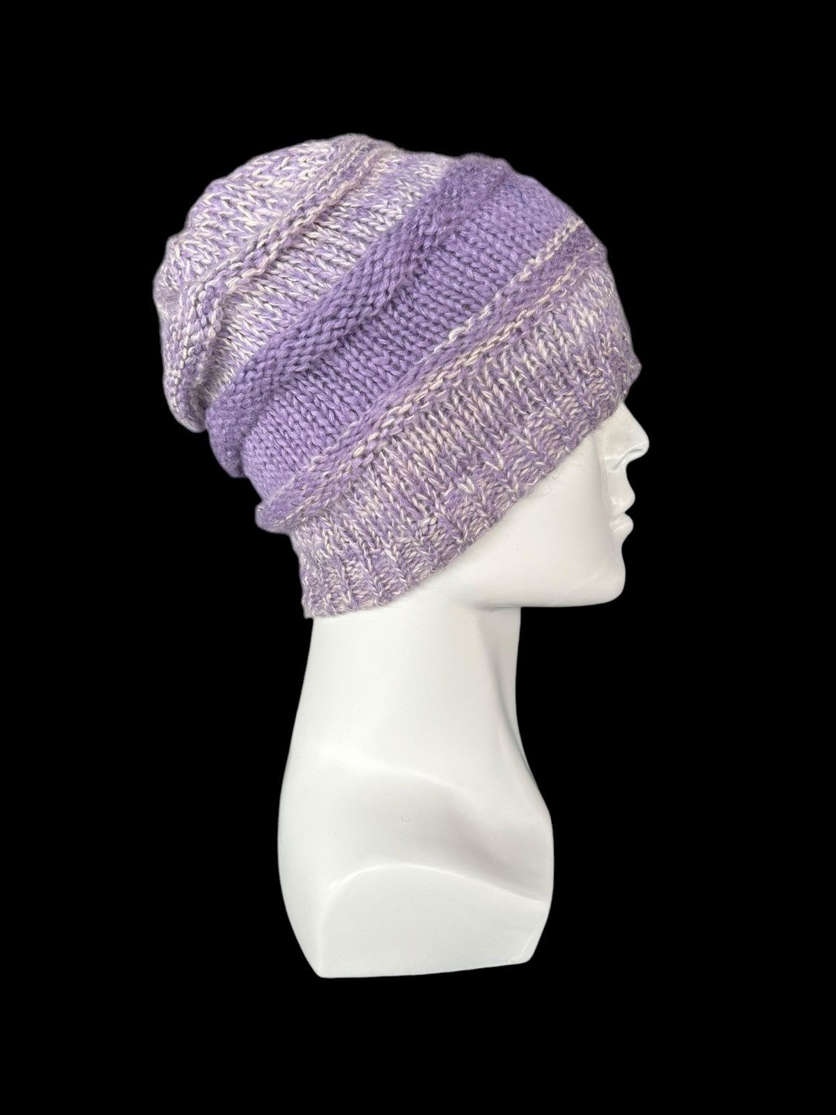 Japanese Brand × Kapital × Vintage Crochet Knitted handmade Japanese Style Beanie Hats 🎌🎌☠️ Size ONE SIZE - 2 Thumbnail