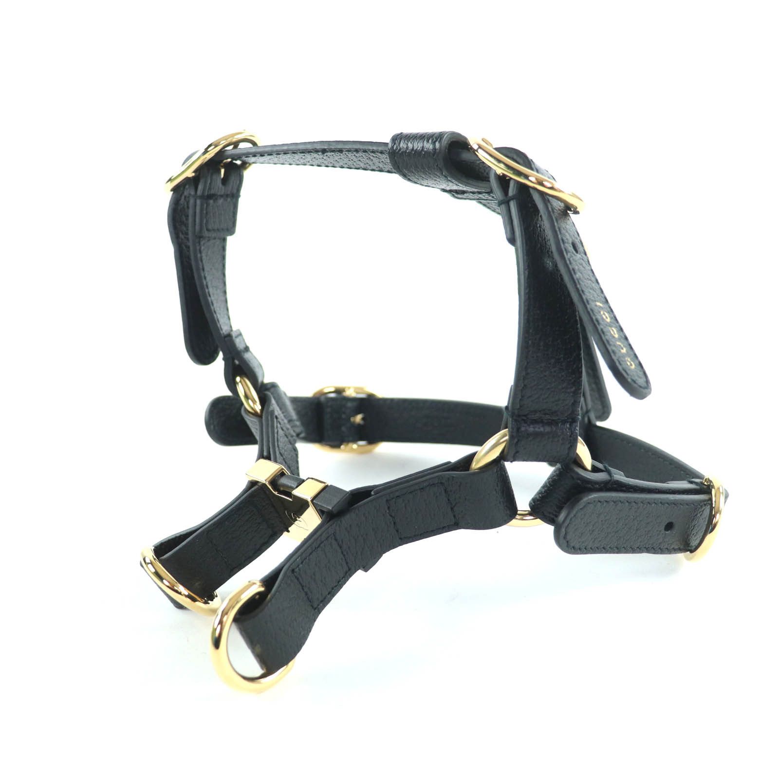 Gucci Gucci Gucci Leather Dog Harness Leather Pet Collar 692963 DUTY FREE for USA Size ONE SIZE - 1 Thumbnail