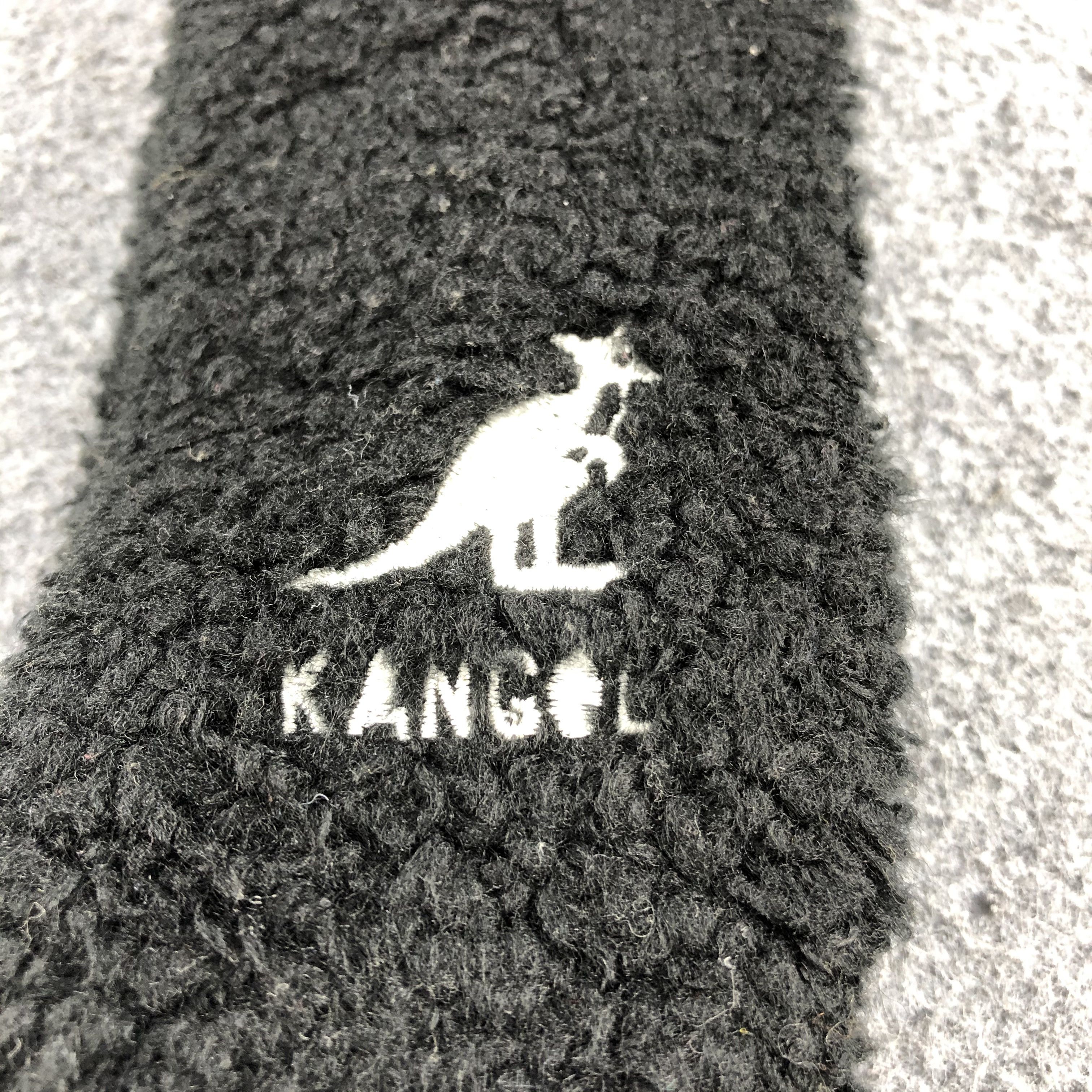 Kangol Kangol Black Wool Bobbles Scarf Muffler V694 Size ONE SIZE - 4 Thumbnail