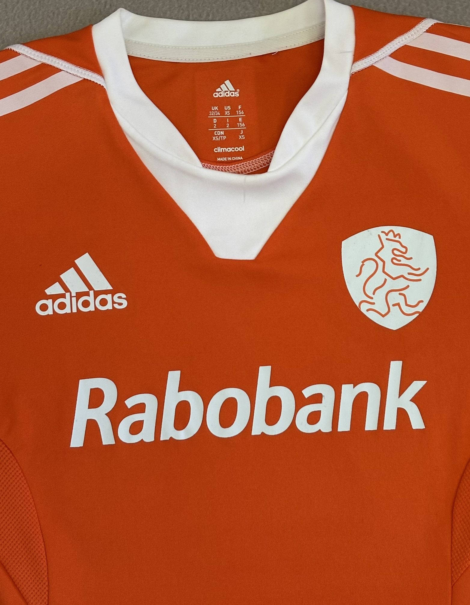 Adidas Netherlands 2014 Hockey Jersey Size XS Size US XS / EU 42 / 0 - 7 Thumbnail