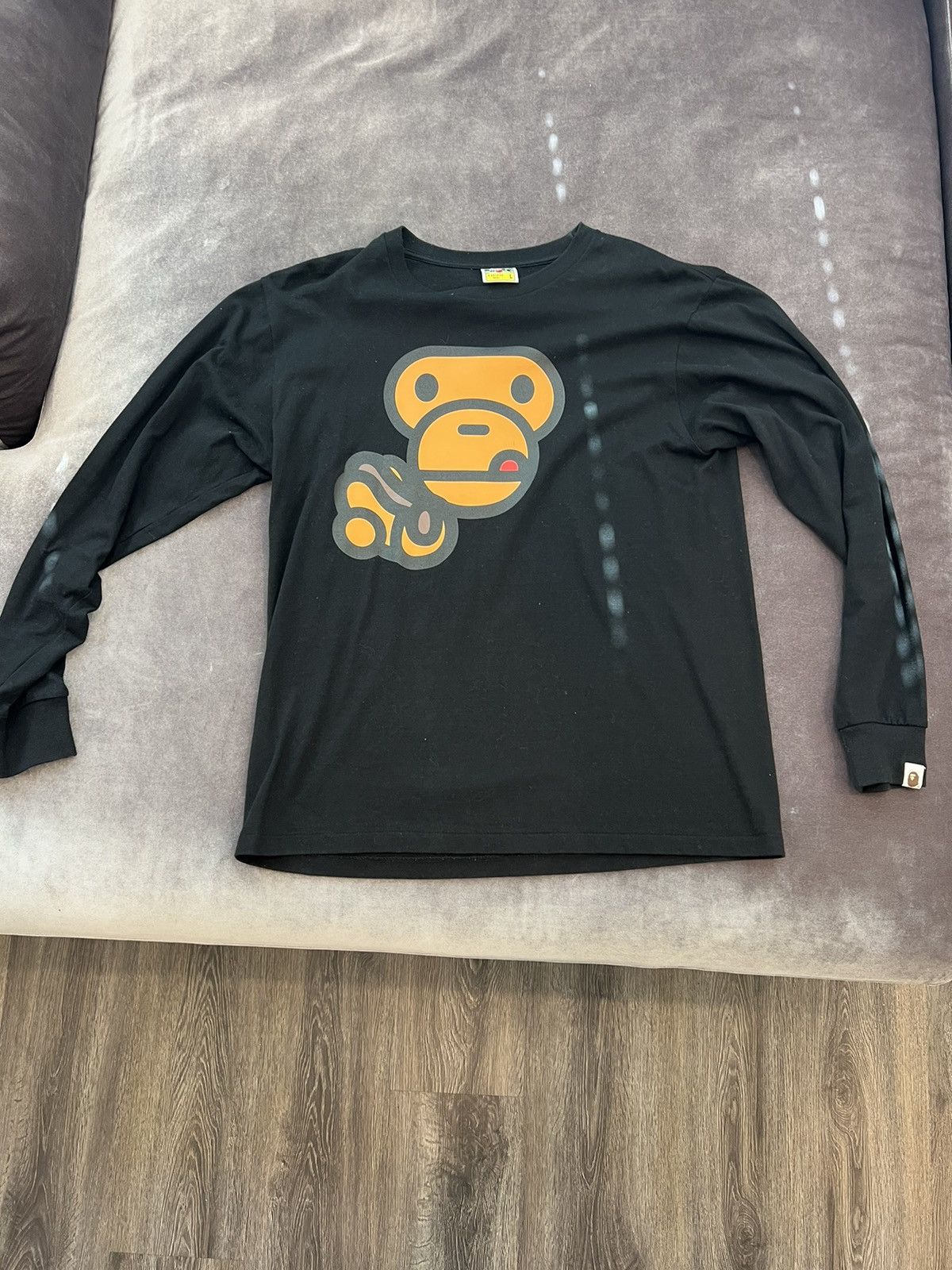 Bape Baby Milo Hot Dog Long Sleeve Tee Size US L / EU 52-54 / 3 - 1 Thumbnail