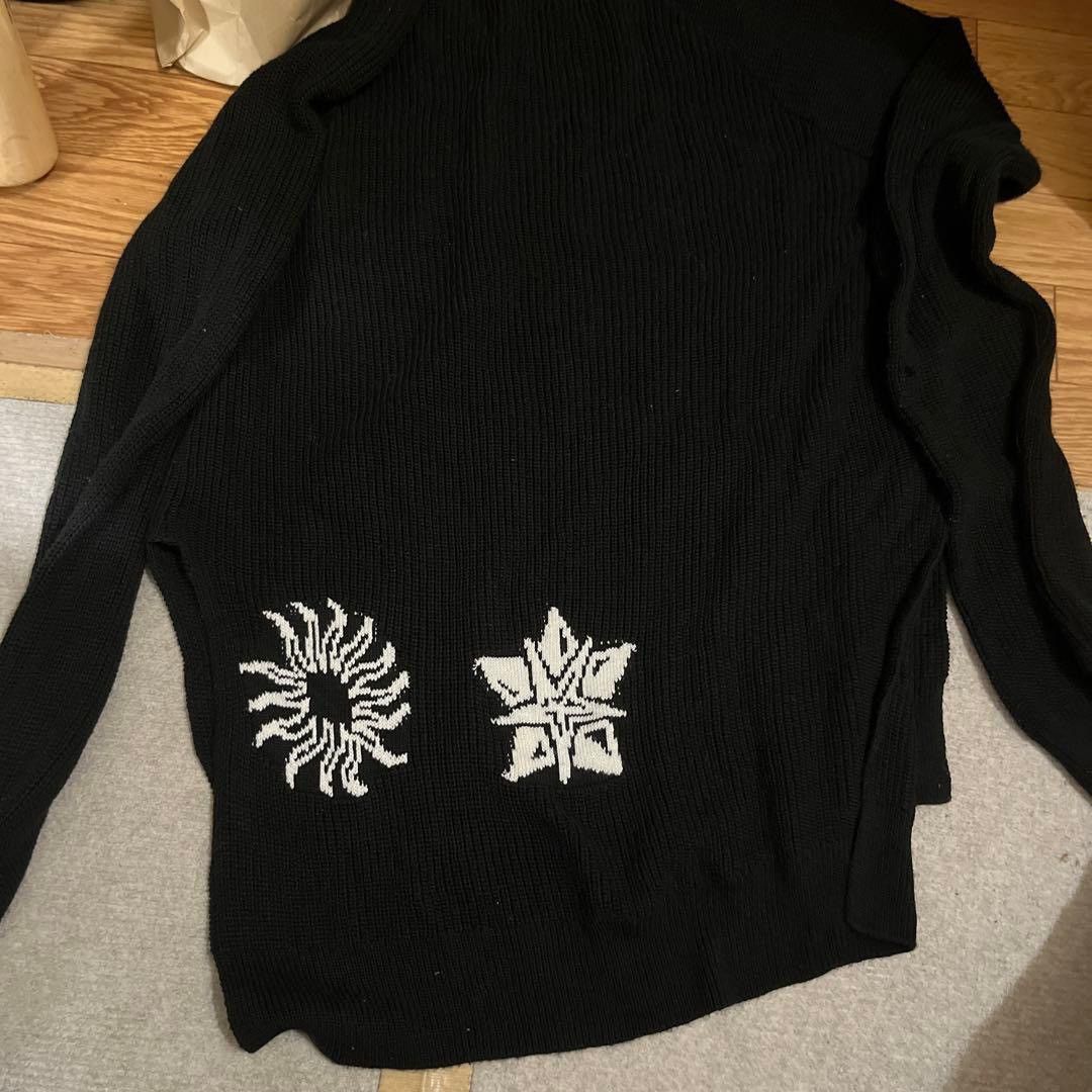 Comme des Garcons Black Comme des Garçons Black Symbol Knit Size US L / EU 52-54 / 3 - 2 Thumbnail
