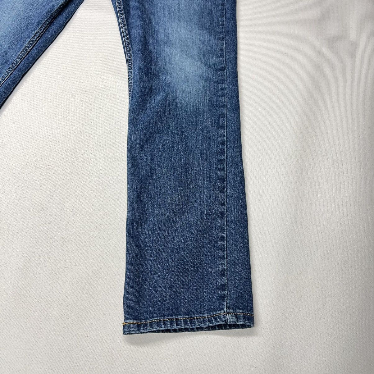 Levi's Levis Premium 511 Jeans Slim Fit Denim Blue Faded Washed Size US 34 / EU 50 - 2 Thumbnail