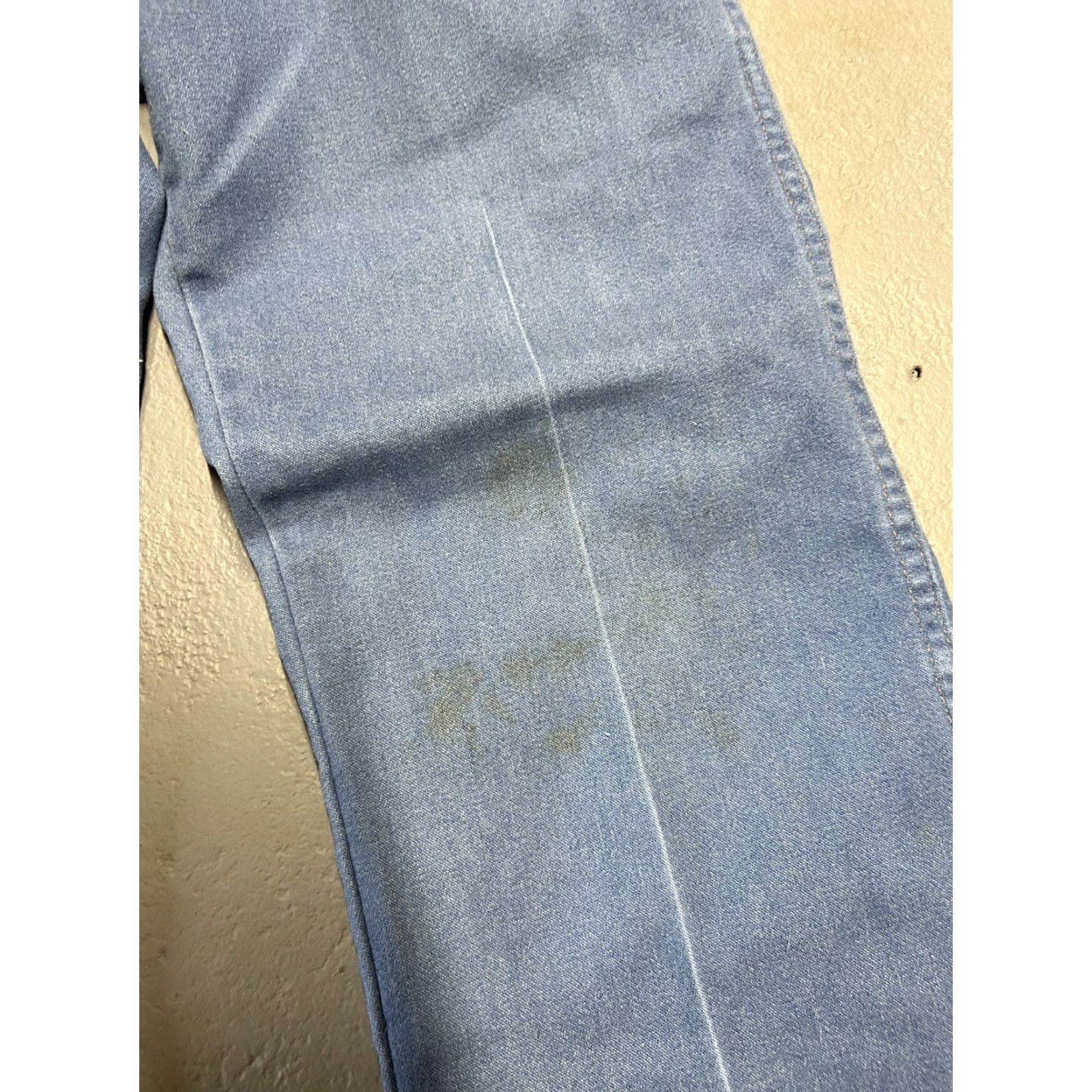 Wrangler VINTAGE Wrangler Jeans Mens 34x32 Blue 90s Bootcut Regular Fit 80s 90s Theme Mens Size US 34 / EU 50 - 4 Thumbnail