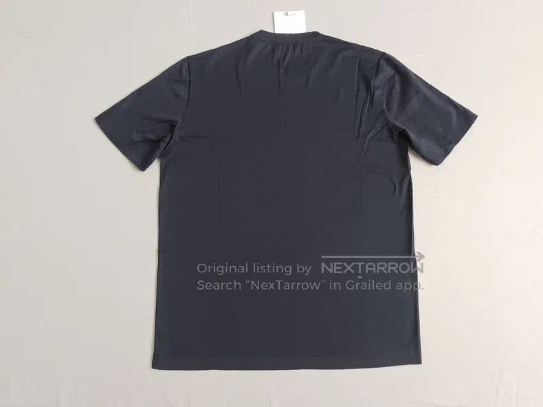 Hermes Hermes Men's Short Sleeve T-Shirt, Navy Blue, Horse Patter Size US S / EU 44-46 / 1 - 6 Thumbnail