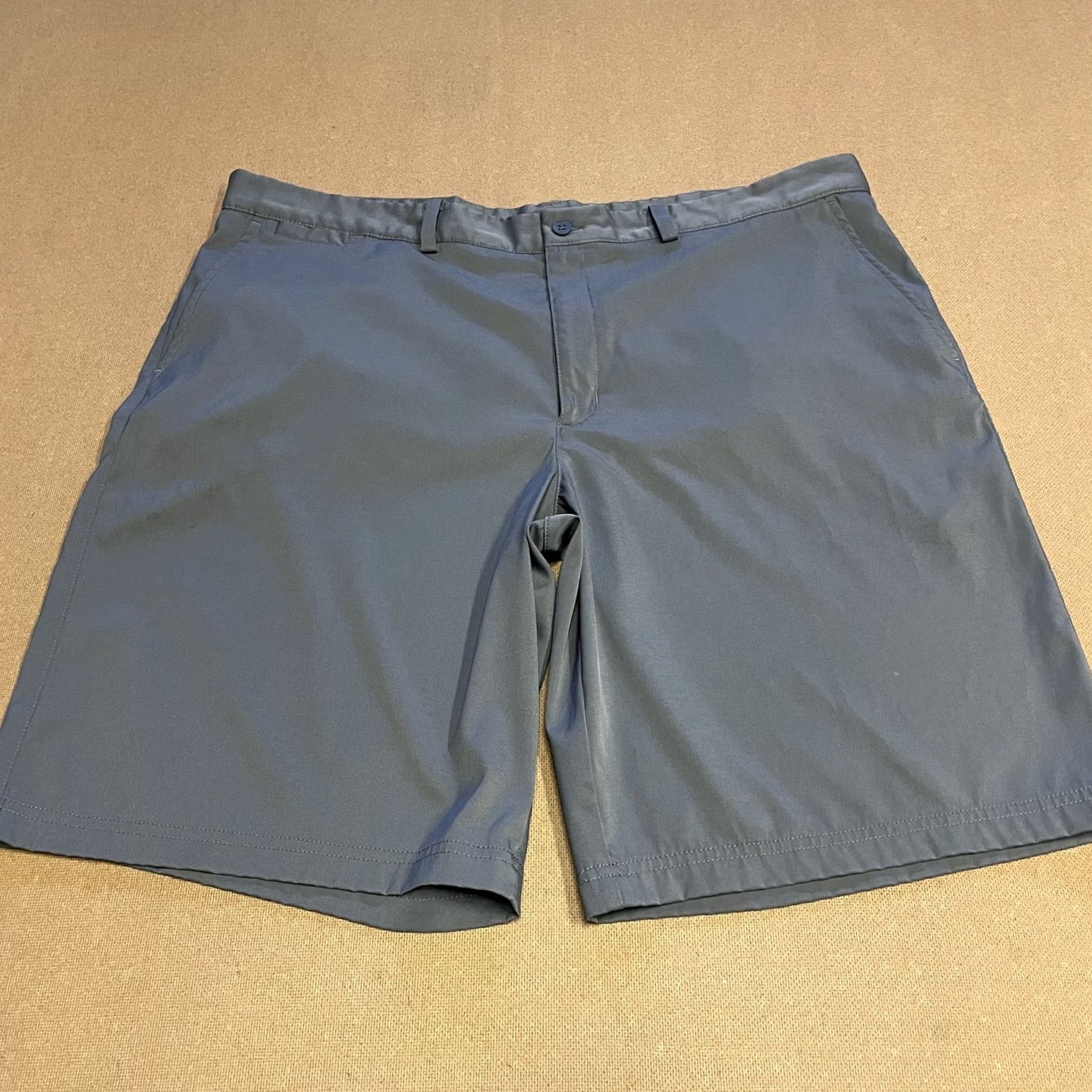 Nike Nike Dri-FIT Shorts Mens 40 Gray Golf Performance Lightweight Athletic Swoosh Size US 40 / EU 56 - 2 Thumbnail