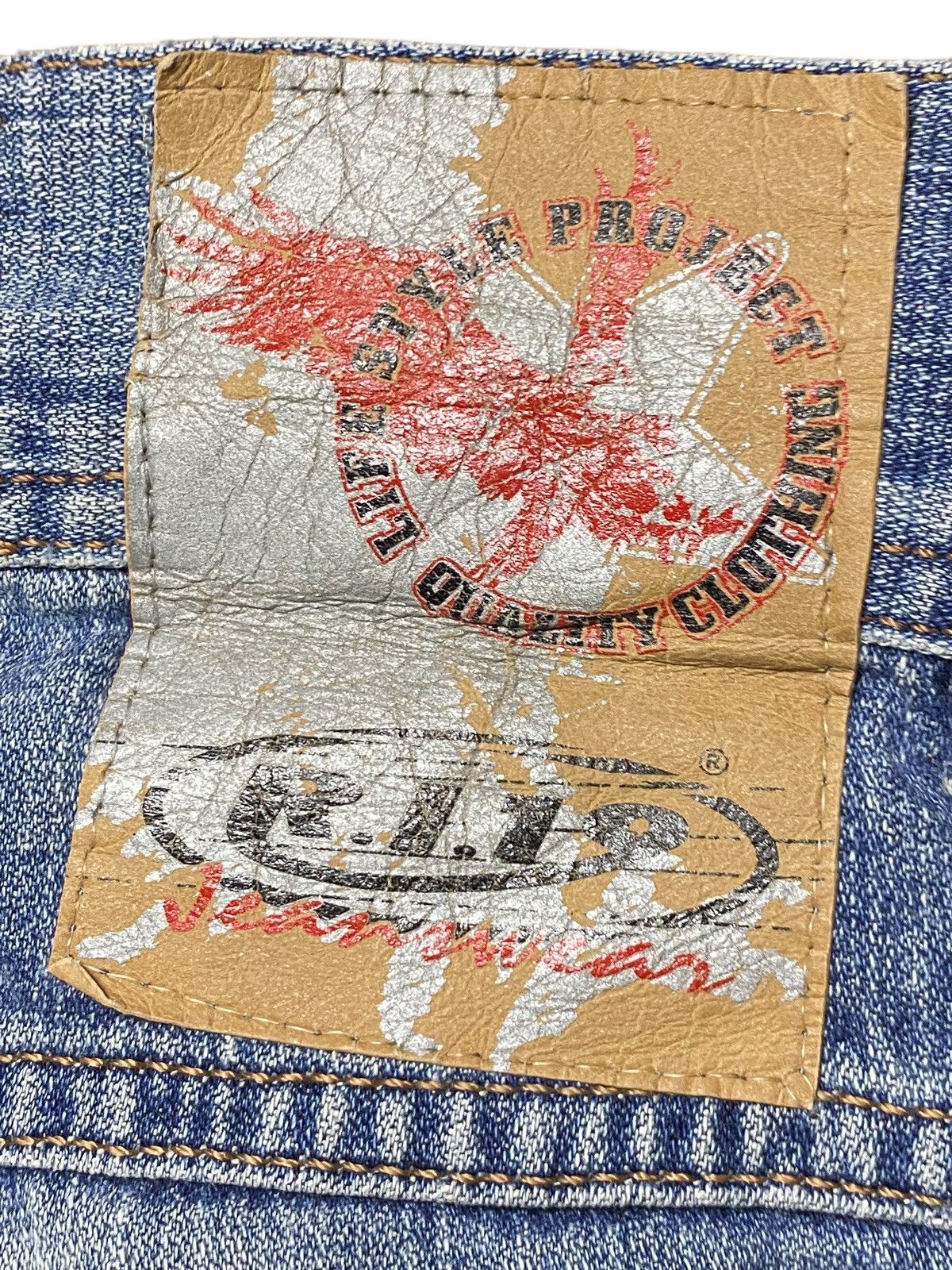 14th Addiction Rare R119 Multi Pocket Rusty Jeans Size US 32 / EU 48 - 13 Thumbnail