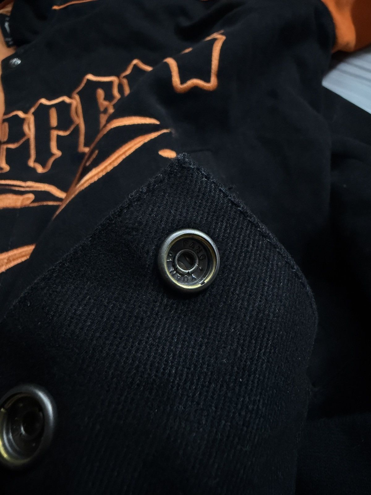 West Coast Choppers Orange County Choppers OCC Racing Jacket Black Orange Y2K Size US XL / EU 56 / 4 - 17 Thumbnail