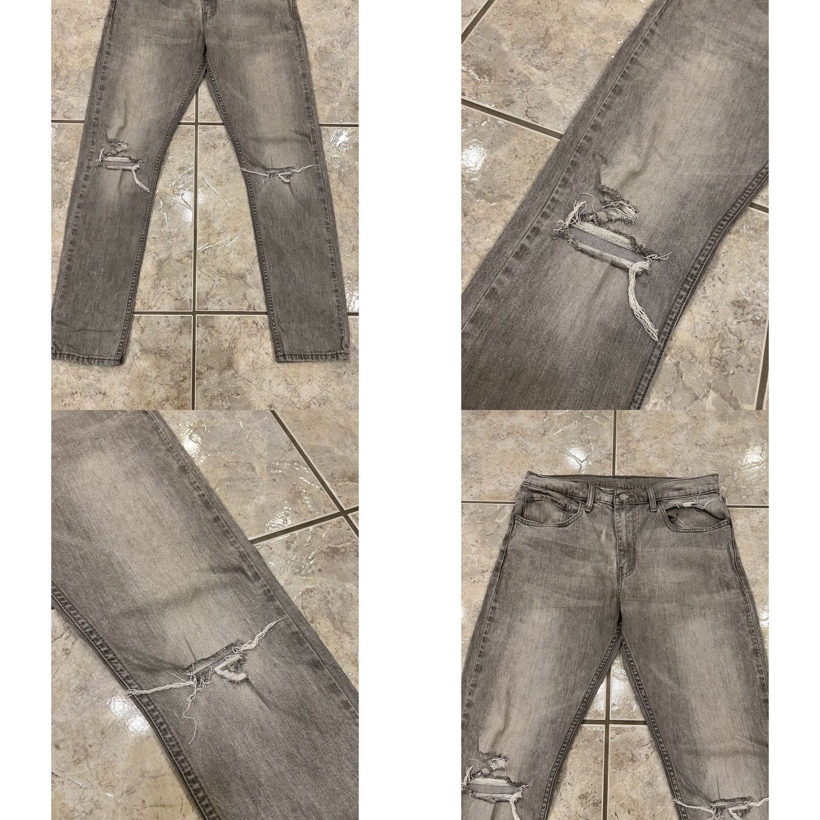 Levi's VINTAGE Levi's 512 Slim Tapered Jeans Shirt? Size US 34 / EU 50 - 8 Thumbnail