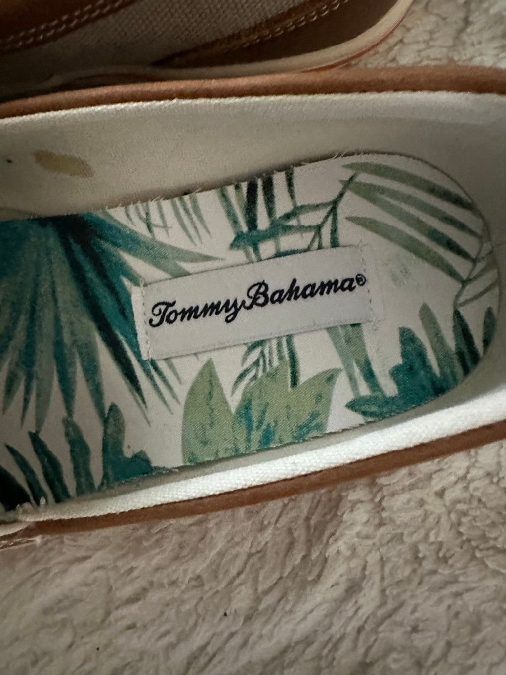Men's Tommy Bahama Loafers & Slip-Ons 8.5 Beige Brown, Men's