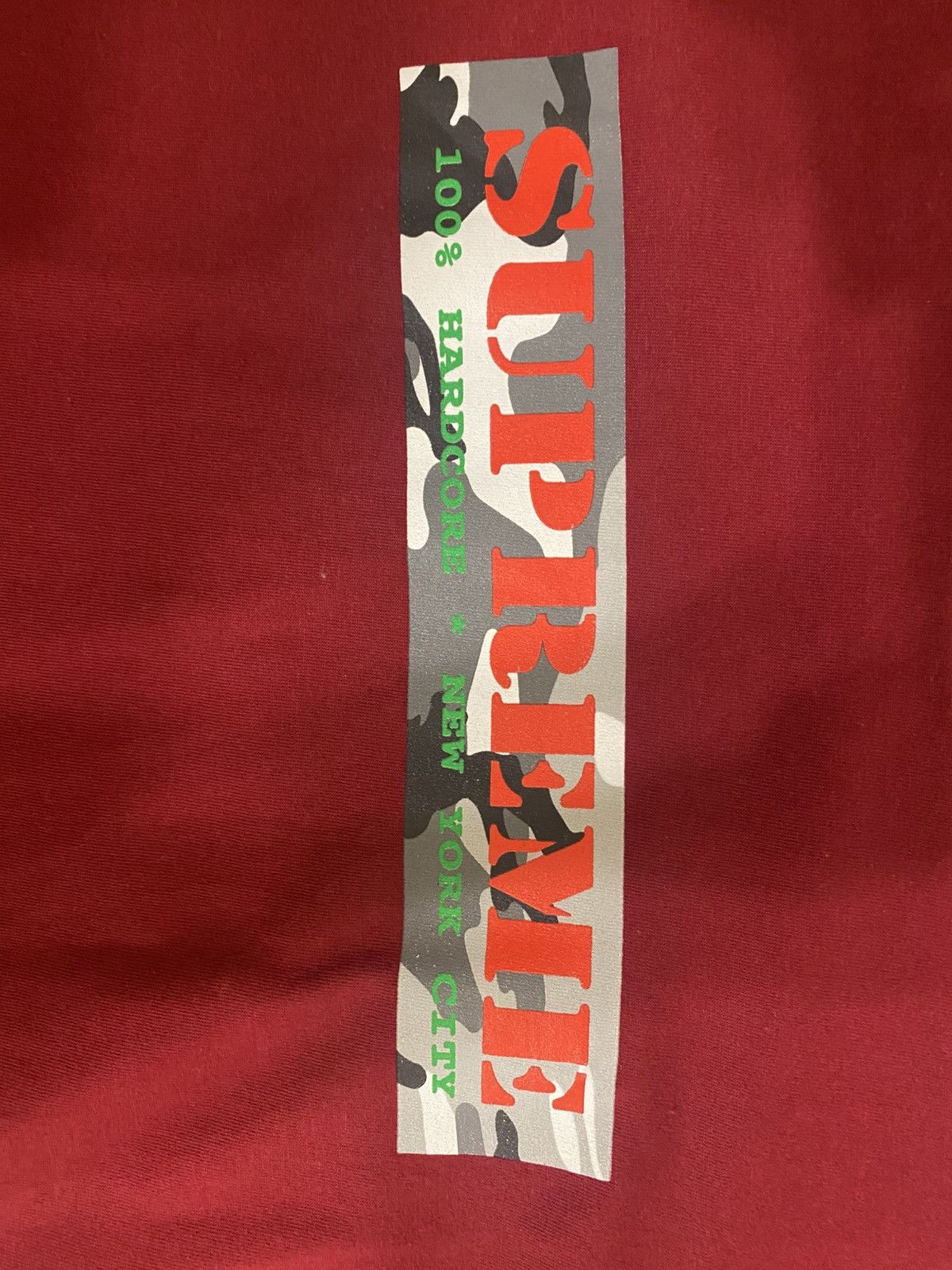Supreme Supreme Hardcore Tee Size US M / EU 48-50 / 2 - 3 Thumbnail