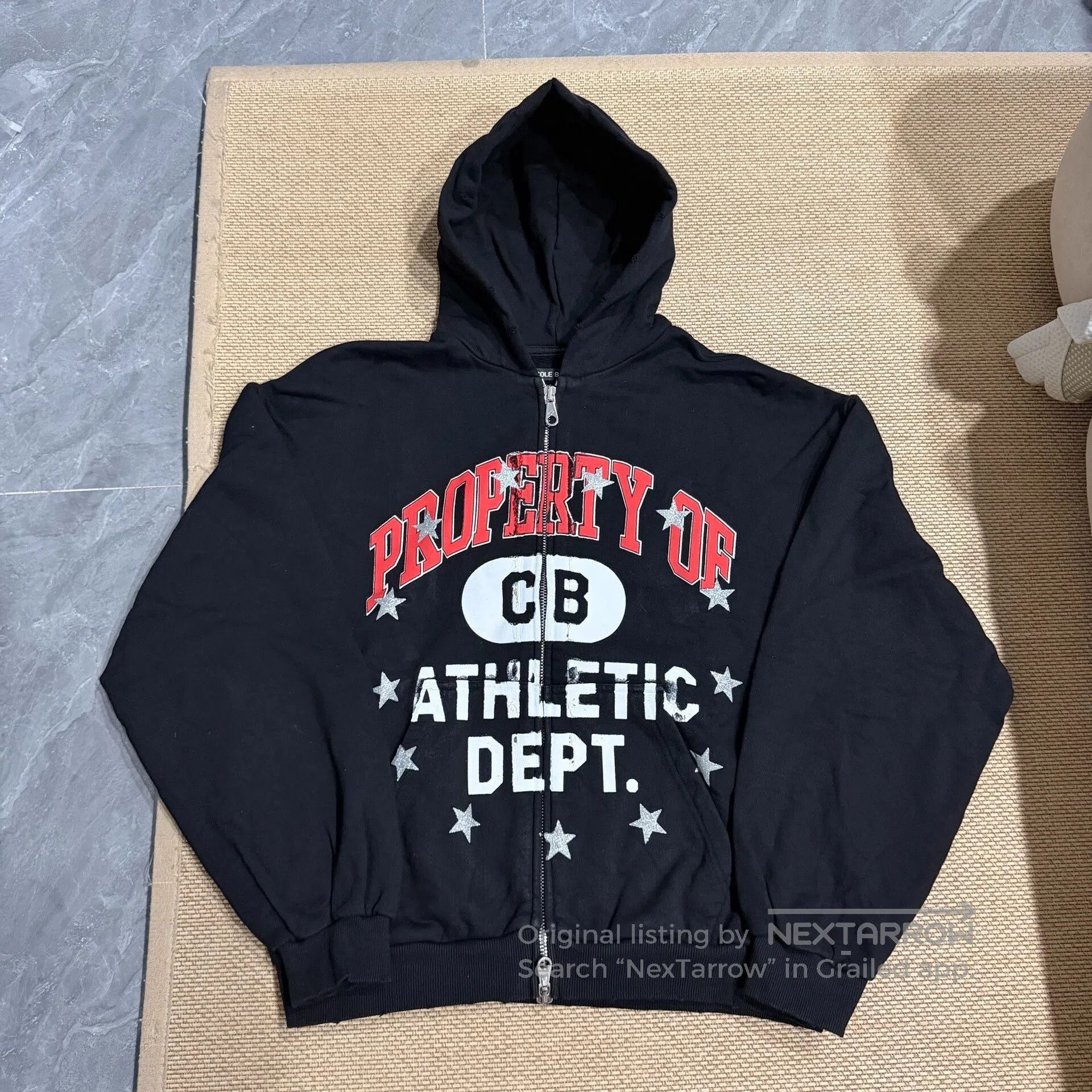 Cole Buxton Cole Buxton Star Print Zip Jacket. Size US M / EU 48-50 / 2 - 1 Thumbnail