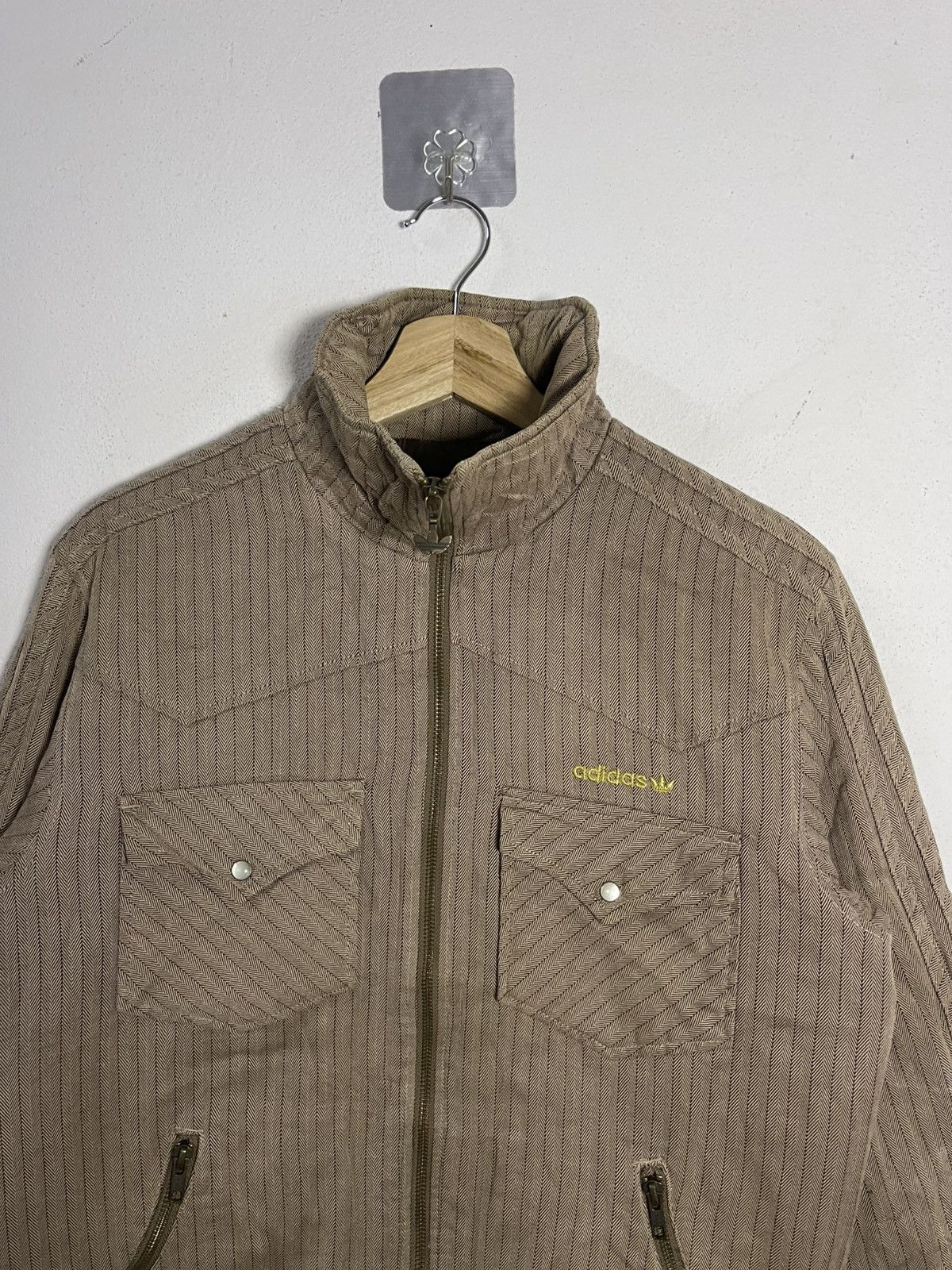 Adidas Vintage ADIDAS Striped Western Style Jacket Size US M / EU 48-50 / 2 - 2 Thumbnail