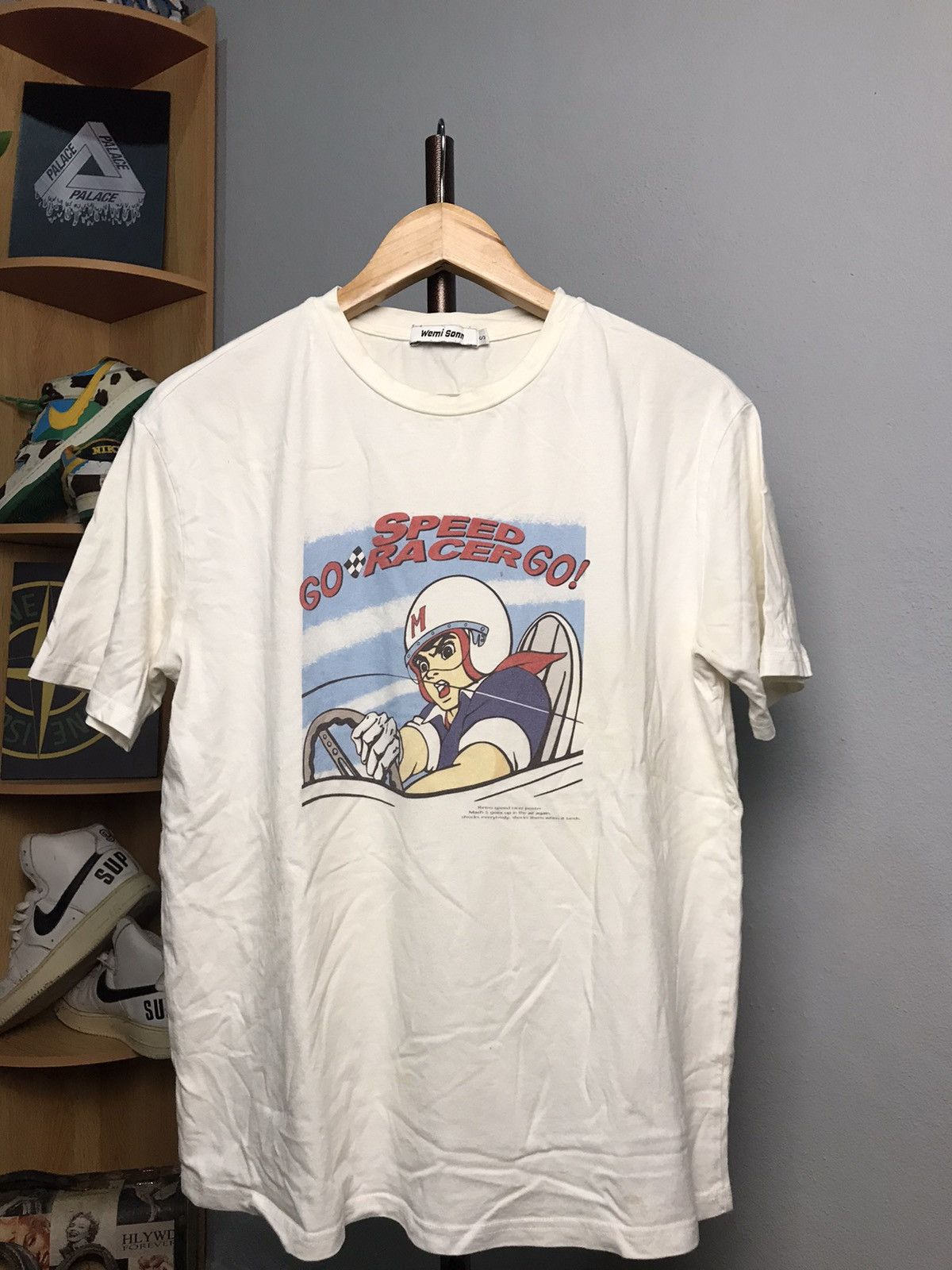 Japanese Brand Anime Speed Racer Mach 5 Retro Poster Tee Size US M / EU 48-50 / 2 - 1 Thumbnail