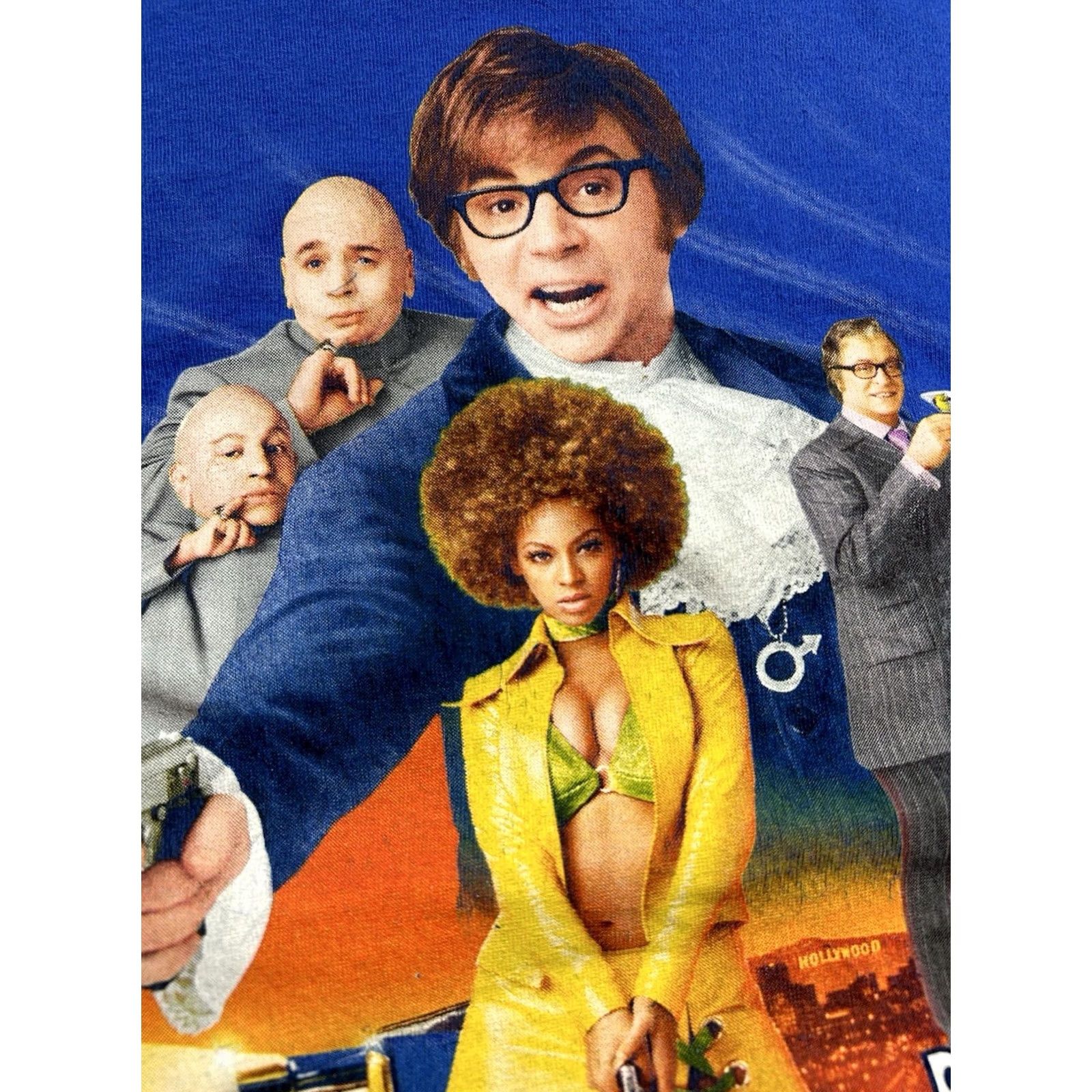 Vintage VINTAGE Austin Powers Goldmember Movie Promo T-Shirt Size Large Beyoncé 2002 Size US L / EU 52-54 / 3 - 3 Thumbnail