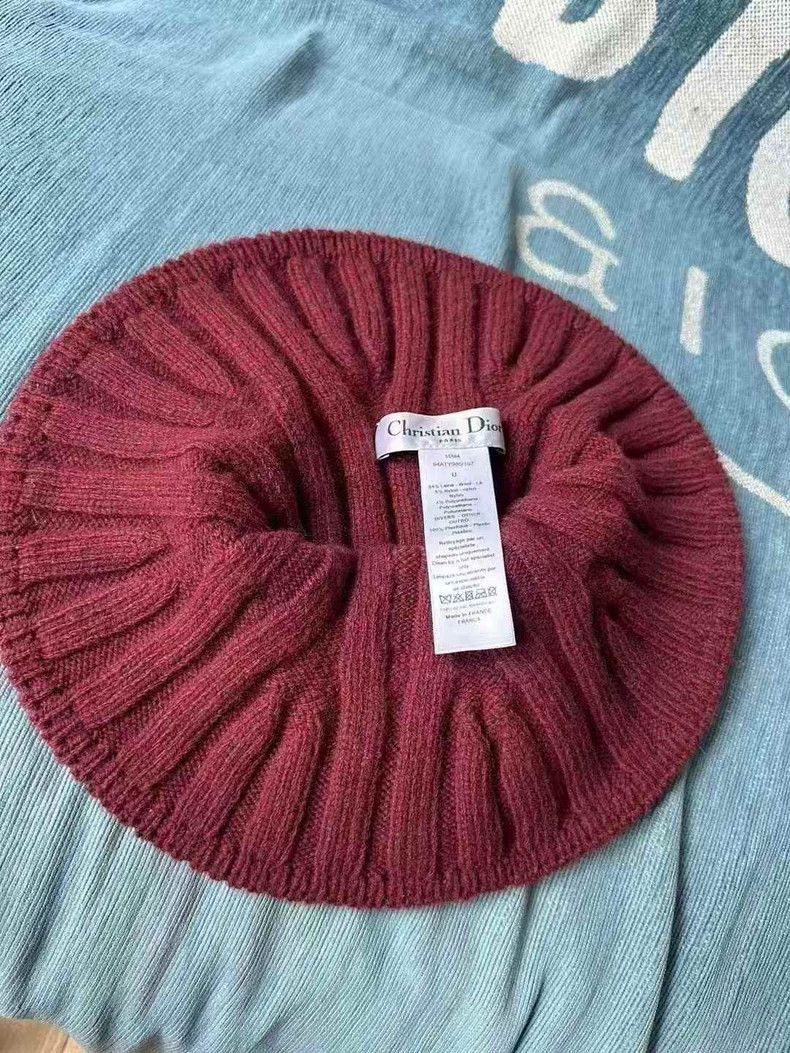 Dior Dior Beanie Hat with Logo-2506 Size ONE SIZE - 2 Thumbnail