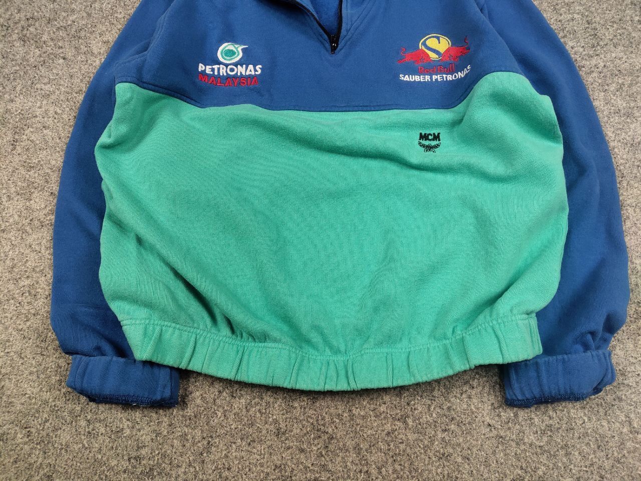 MCM Rare Vintage 80's MCM Sauber Petronas Formula Sweatshirt Size US M / EU 48-50 / 2 - 10 Thumbnail
