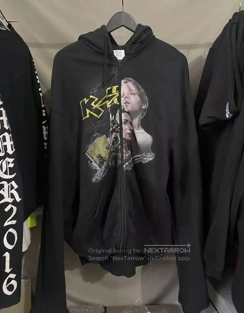 Vetements Vetements Titanic Kiss Zip Hoodie | Grailed