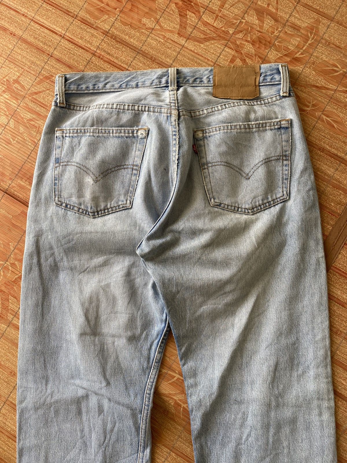 Levi's Vintage Levis 90s Straigh Denim Size US 33 - 2 Thumbnail