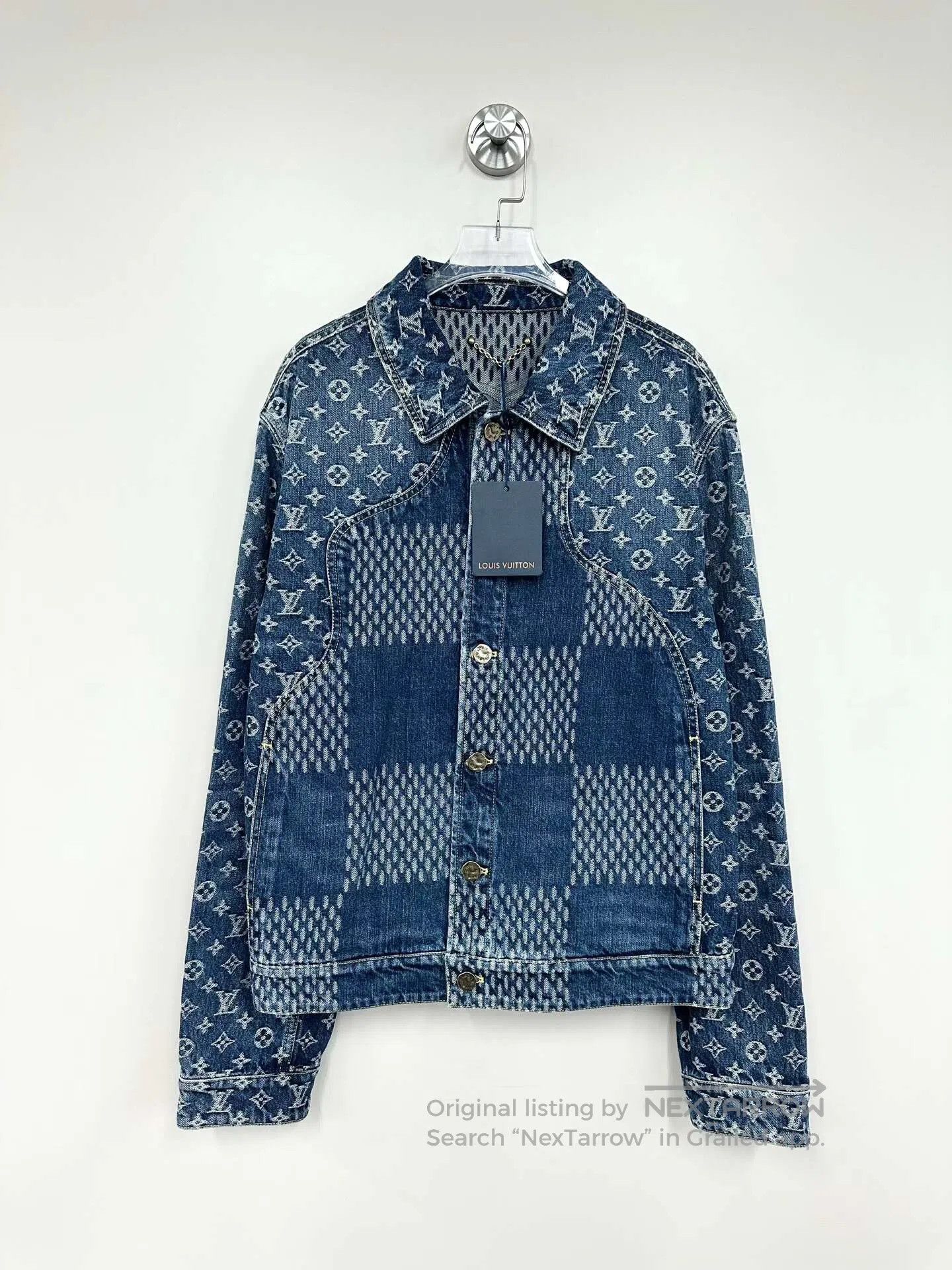 Louis Vuitton Louis Vuitton Blue old logo denim jacket| Size US M / EU 48-50 / 2 - 1 Thumbnail