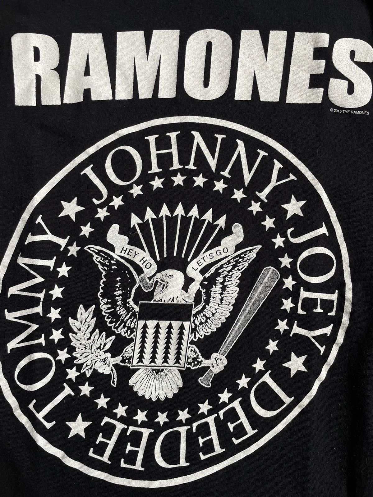 Band Tees × Vintage Ramones Vintage T-Shirt Black 2015 VERY RARE Size US S / EU 44-46 / 1 - 4 Thumbnail