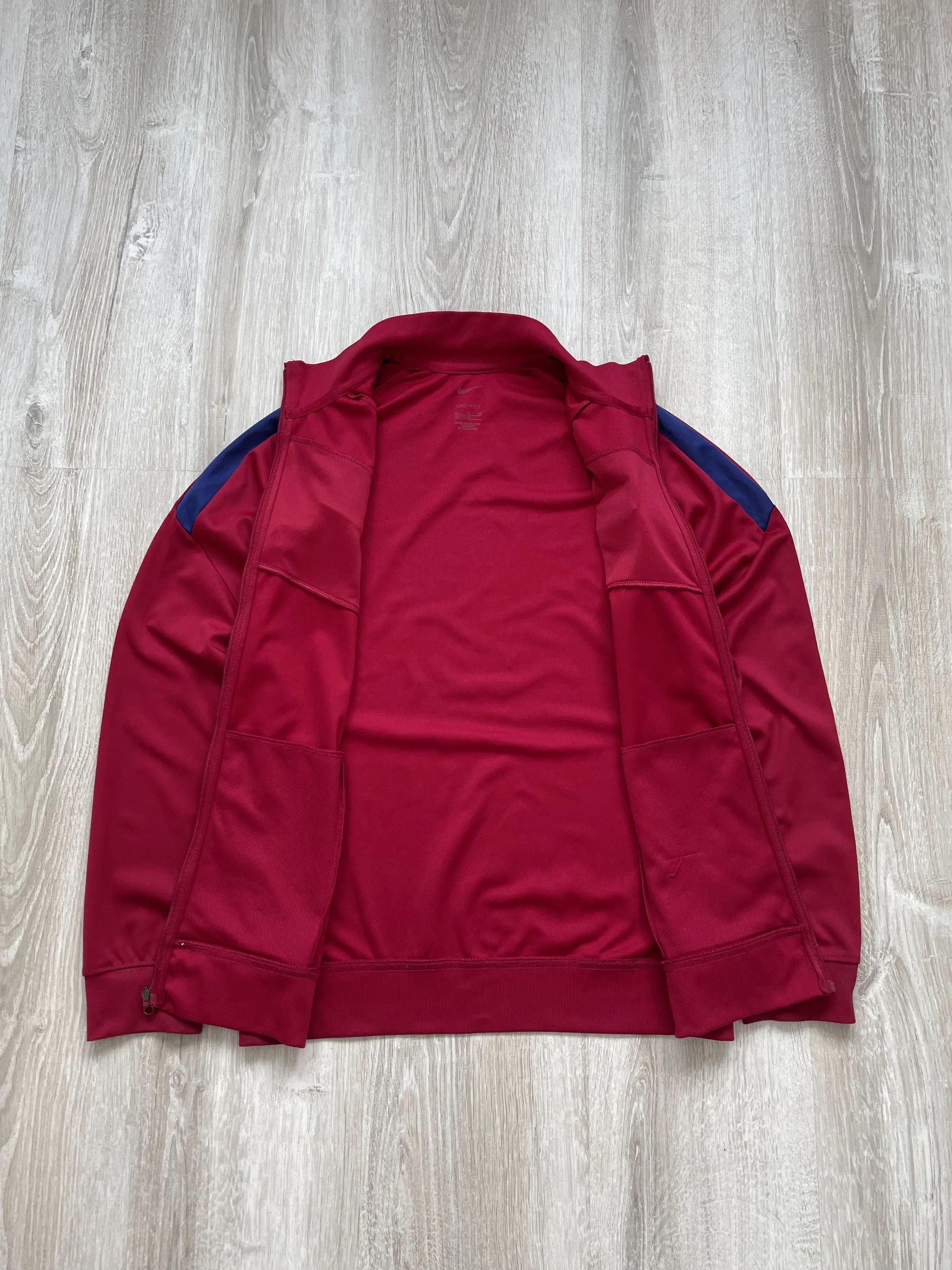 Nike Vintage Y2K Nike Barcelona Soccer Track Jacket Size US S / EU 44-46 / 1 - 5 Thumbnail