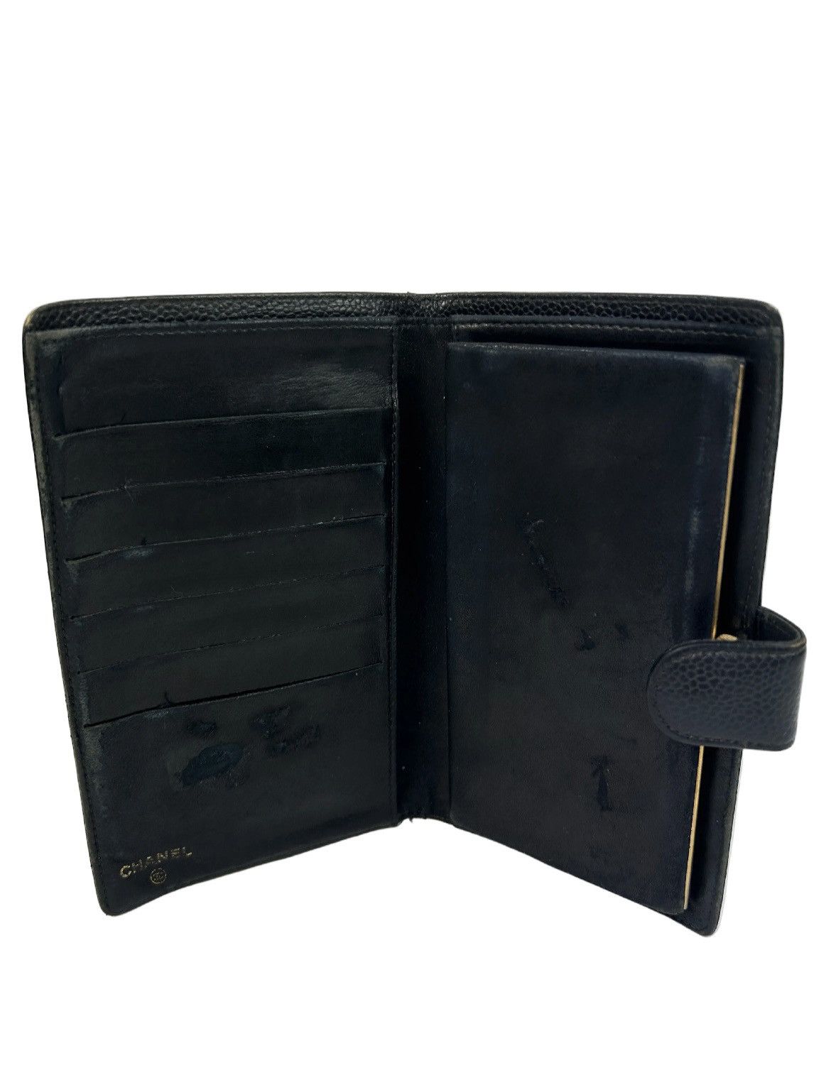 Chanel Chanel CC Caviar Long Wallet Size ONE SIZE - 4 Thumbnail
