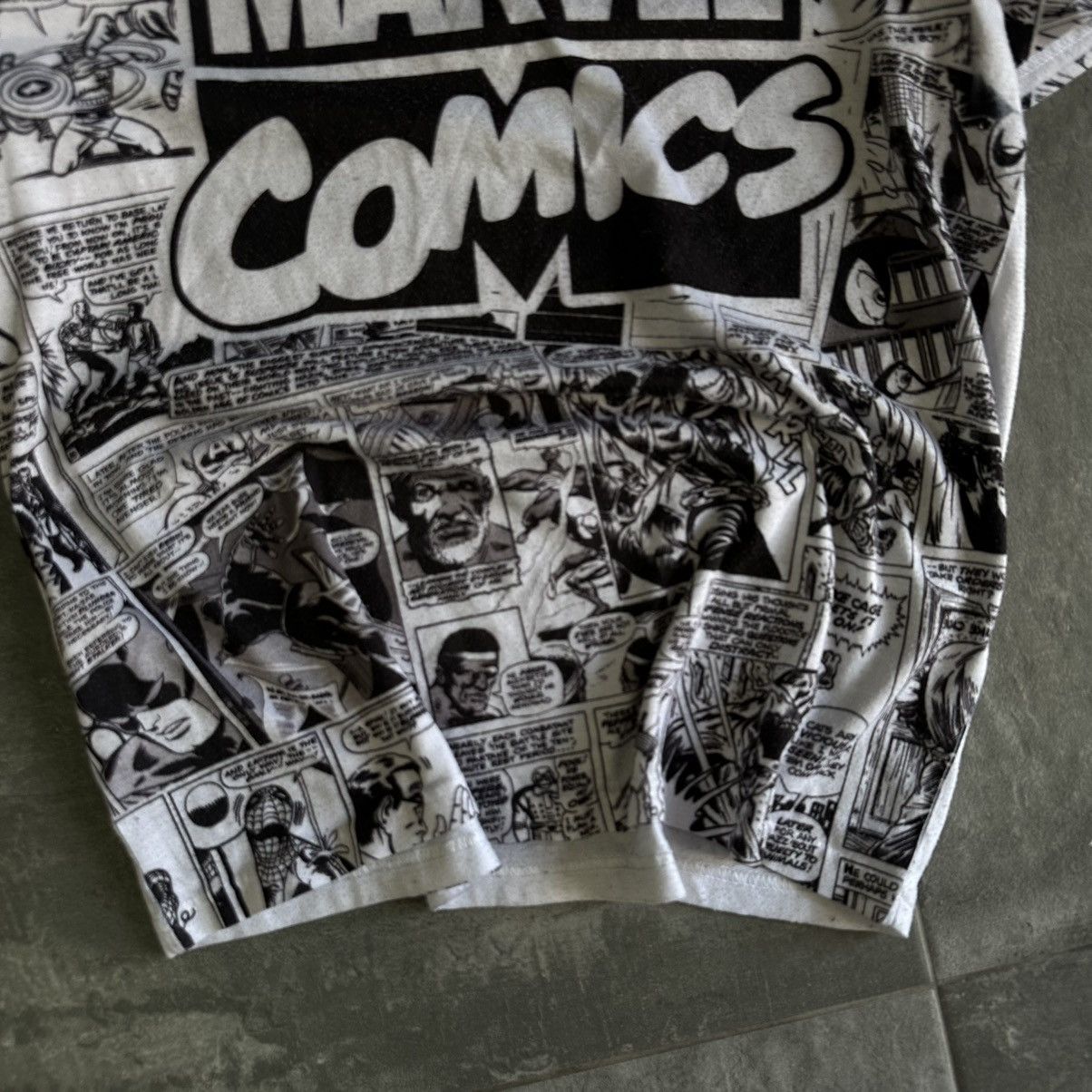 Marvel Comics × Vintage Vintage Marvel Comics T-shirts Overprinted Y2K DC Cartoon Size US S / EU 44-46 / 1 - 3 Thumbnail