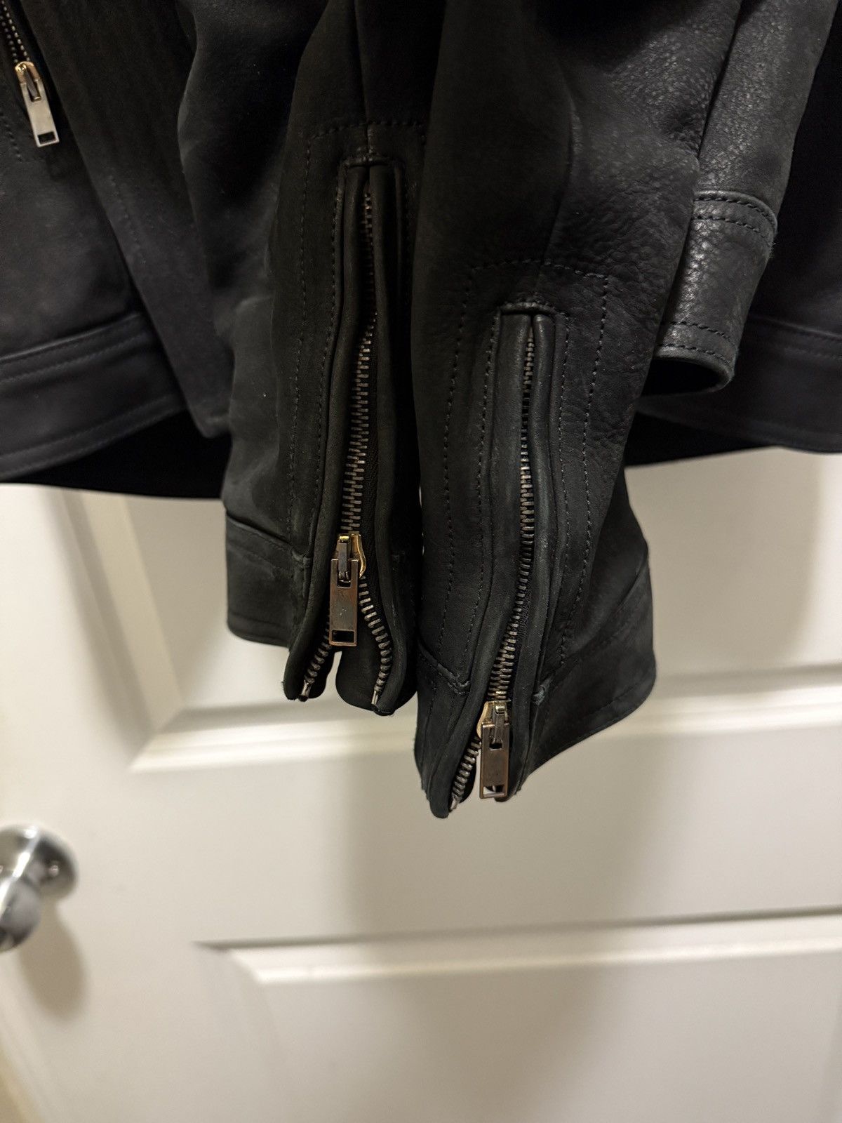 Rick Owens FW13-14 Heavy Hooded Leather Jacket Size US L / EU 52-54 / 3 - 8 Thumbnail
