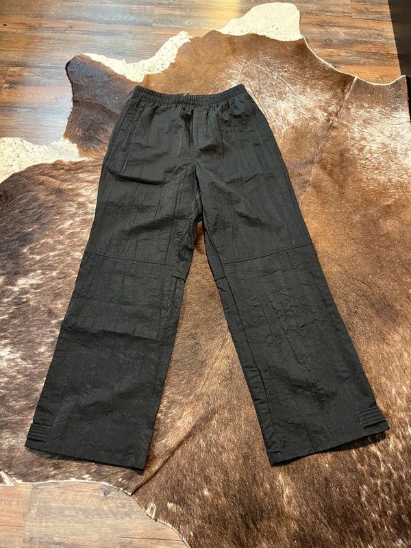 Ojardorf O. Files Wrinkled Nylon Track Pants wide leg flared baggy XL Size US 36 / EU 52 - 2 Thumbnail