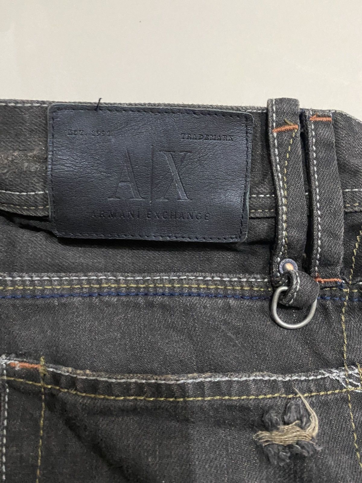 Armani Exchange 2000's Armani Exchange Jeans Size US 31 - 12 Thumbnail