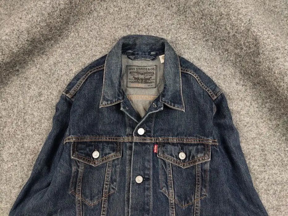 Levi's Rare Vintage Levi's x Jacquard google Trucker Denim Jacket Size US M / EU 48-50 / 2 - 2 Thumbnail