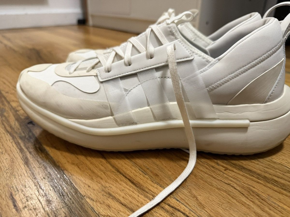 Y-3 Y-3 WHITE MEN SNEAKERS Size US 11 / EU 44 - 2 Thumbnail