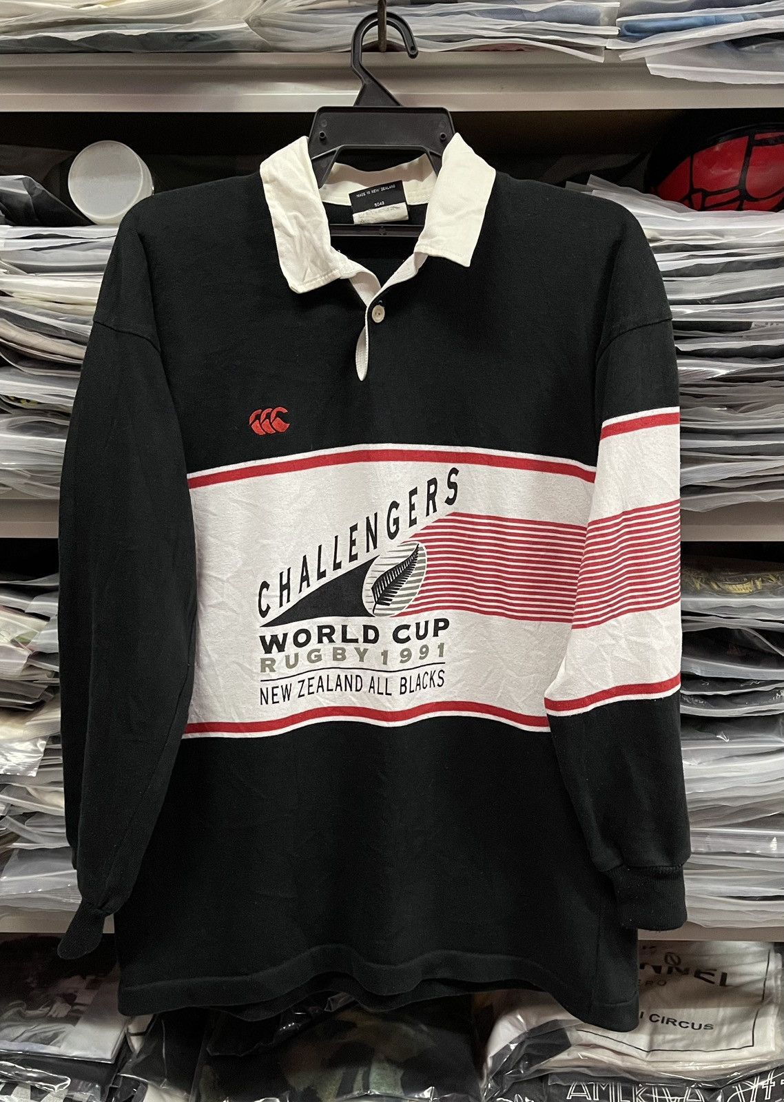 Vintage Vintage 90s World Cup Rugby New Zealand All Blacks🔥🔥🔥 Size US L / EU 52-54 / 3 - 1 Thumbnail