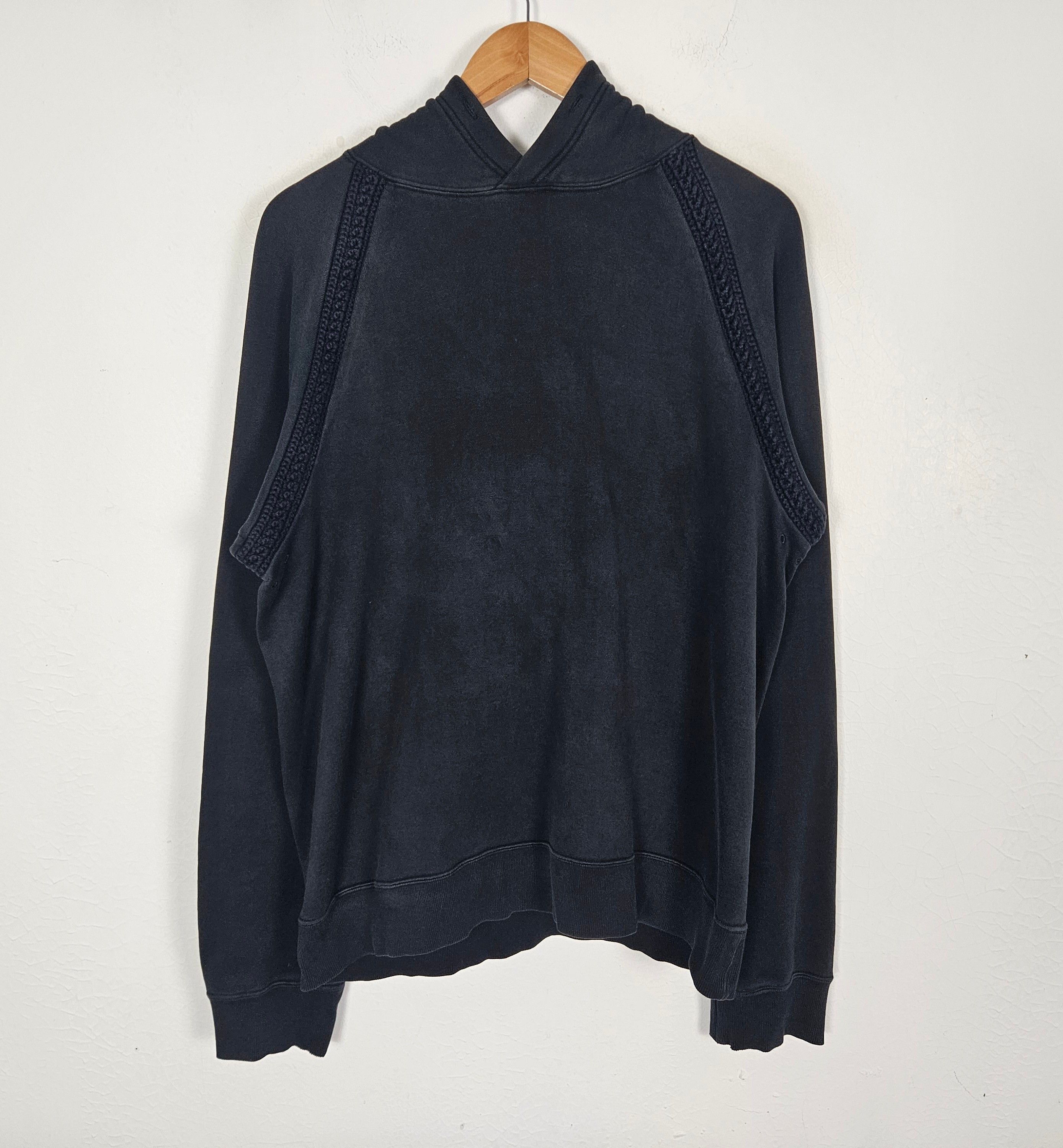 Designer × Japanese Brand Number (N)ine Weave Hoodie Sweater Size US XL / EU 56 / 4 - 2 Thumbnail